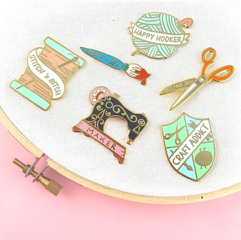 Lets Make Shit | Lapel Pin | Jubly-Umph