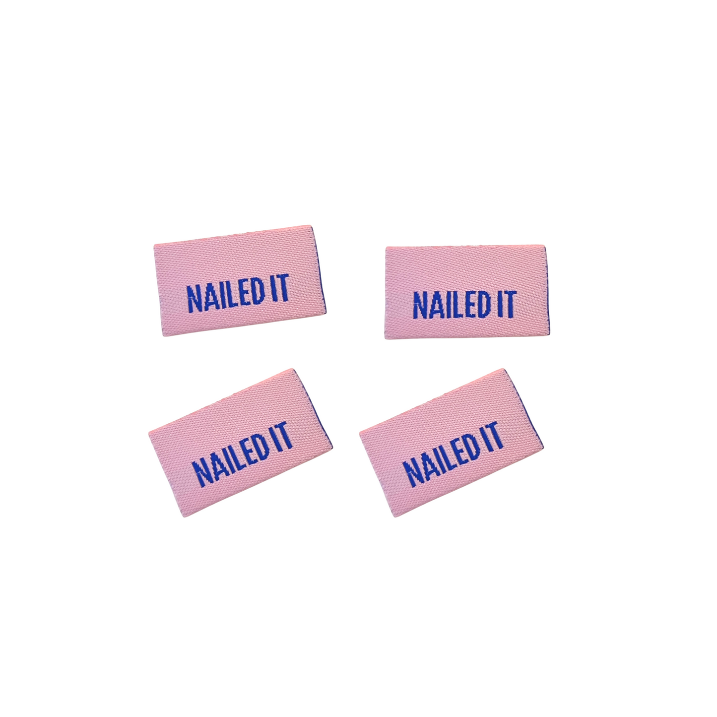 Nailed It | Woven Sew In Labels