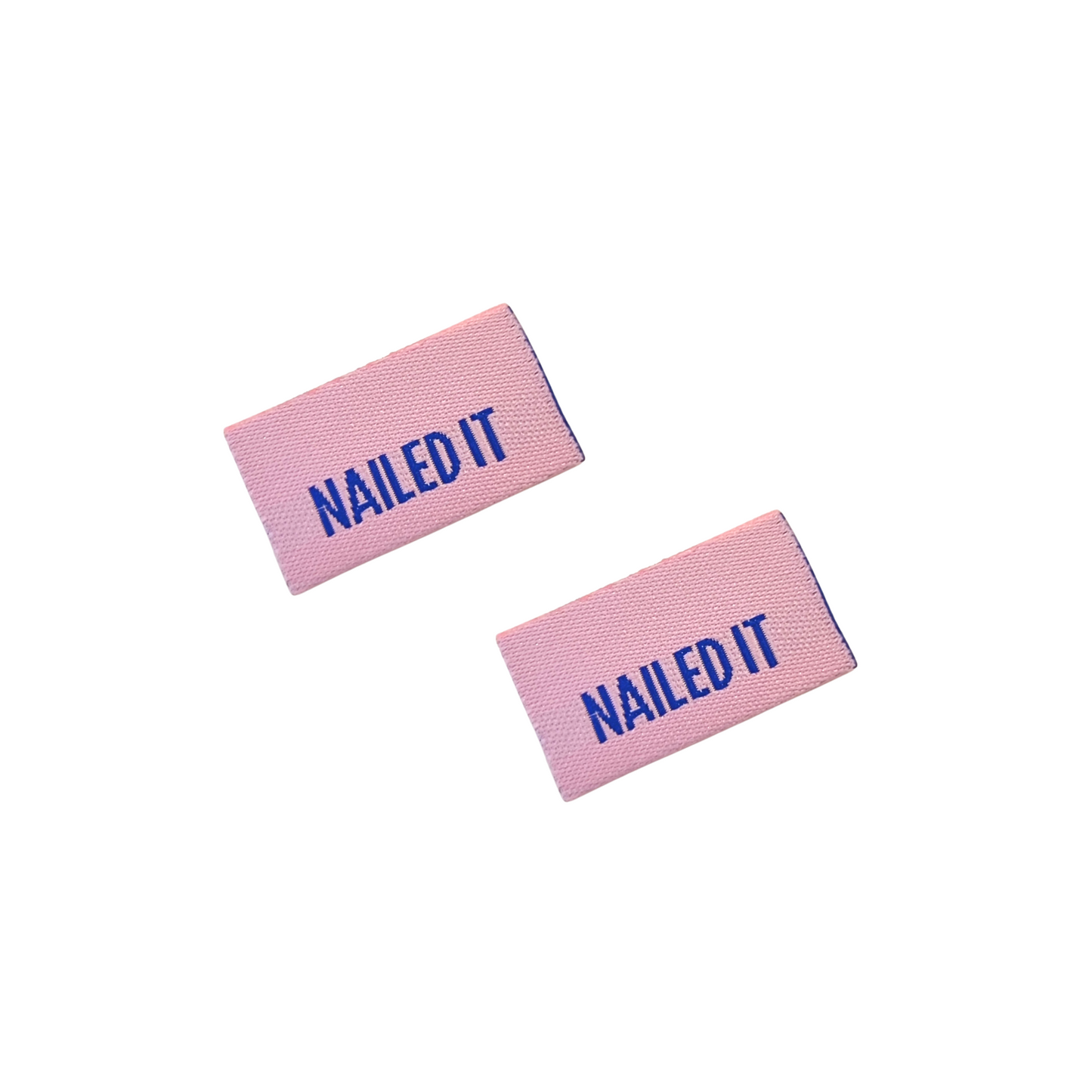 Nailed It | Woven Sew In Labels