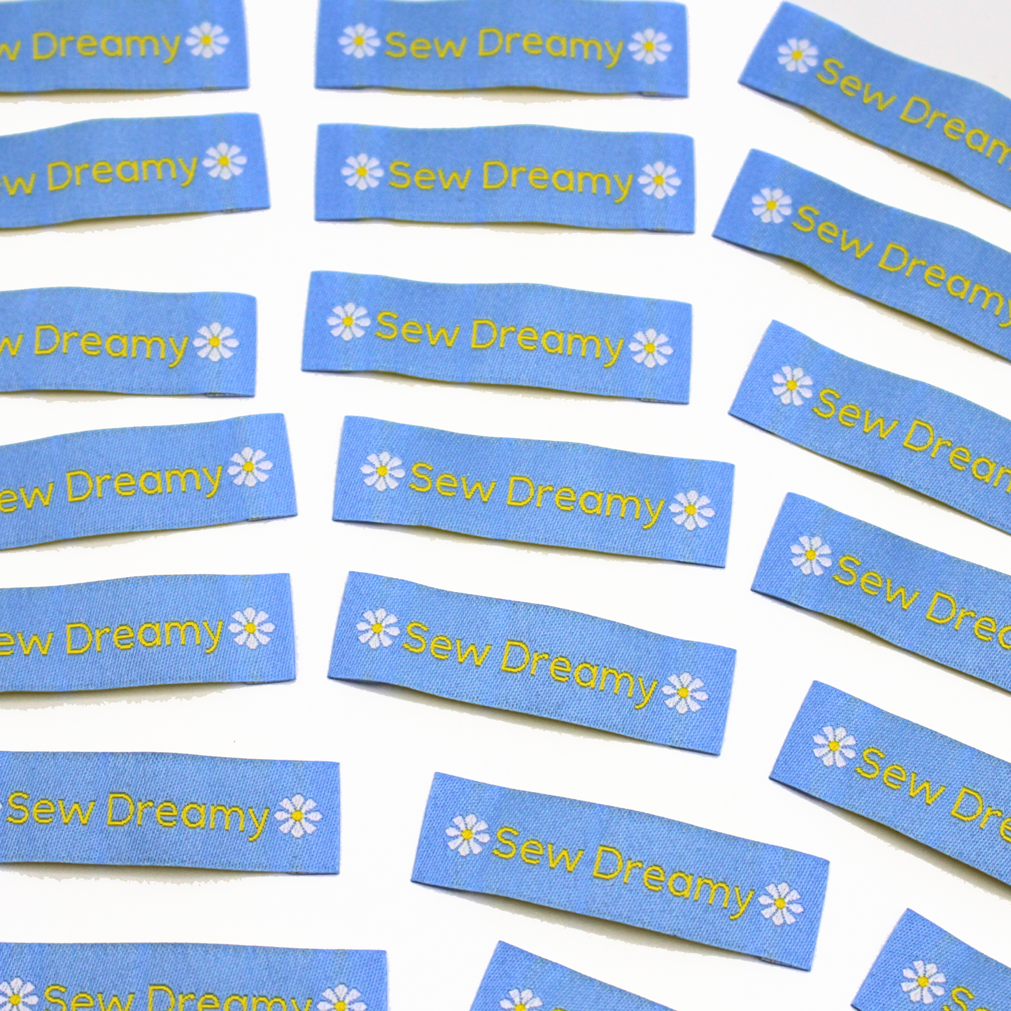 Sew Dreamy Daisy | Woven Sew In Labels
