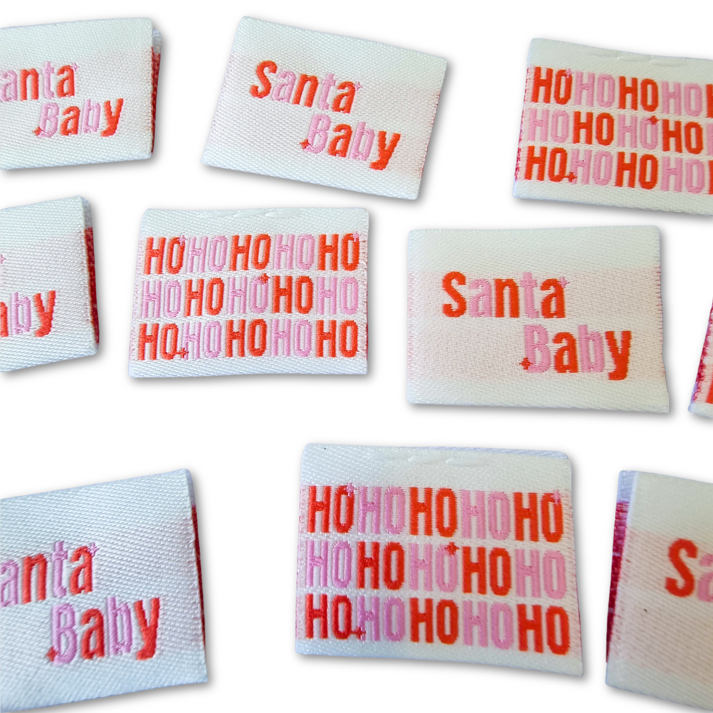Santa Baby | Woven Sew In Labels