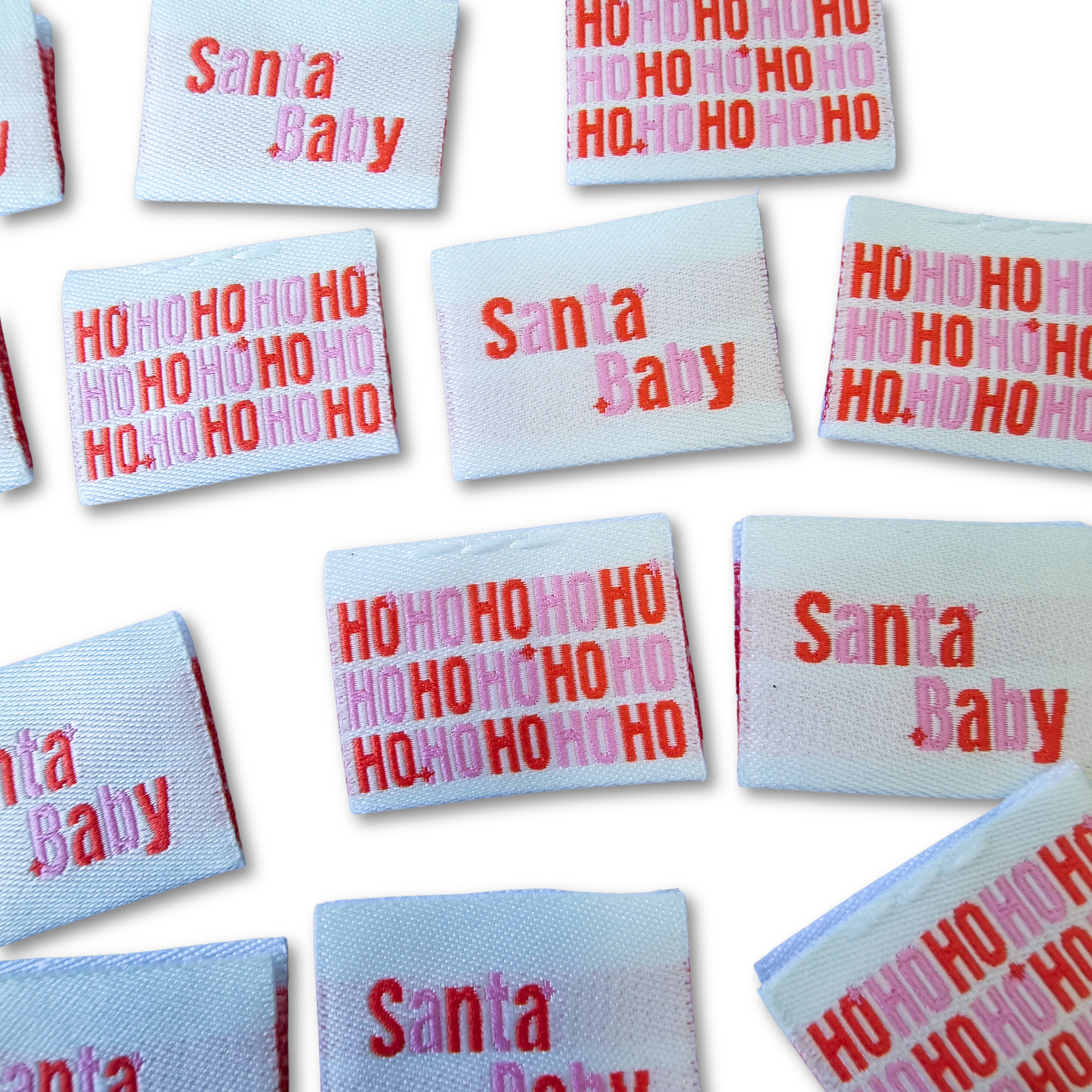 Santa Baby | Woven Sew In Labels