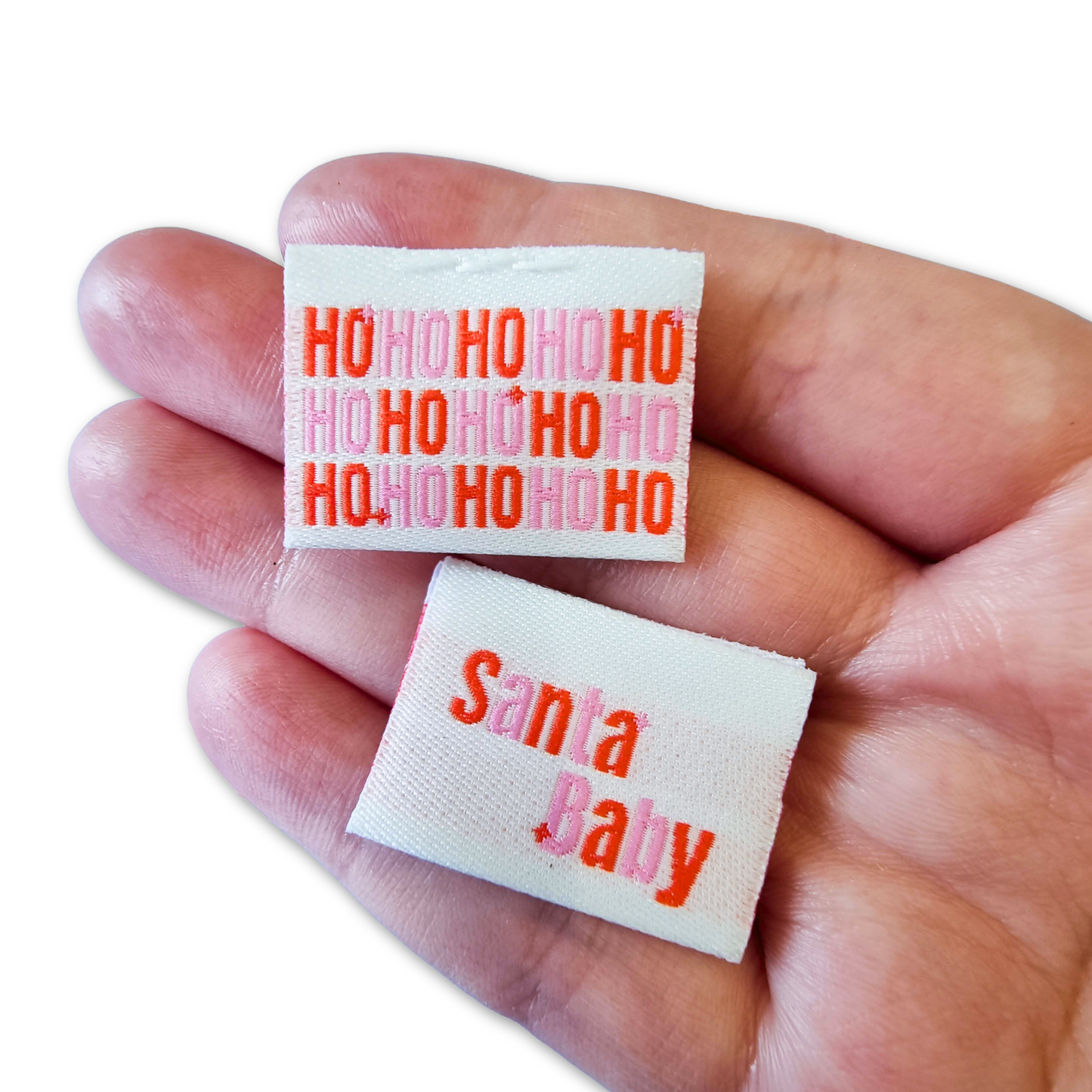 Santa Baby | Woven Sew In Labels