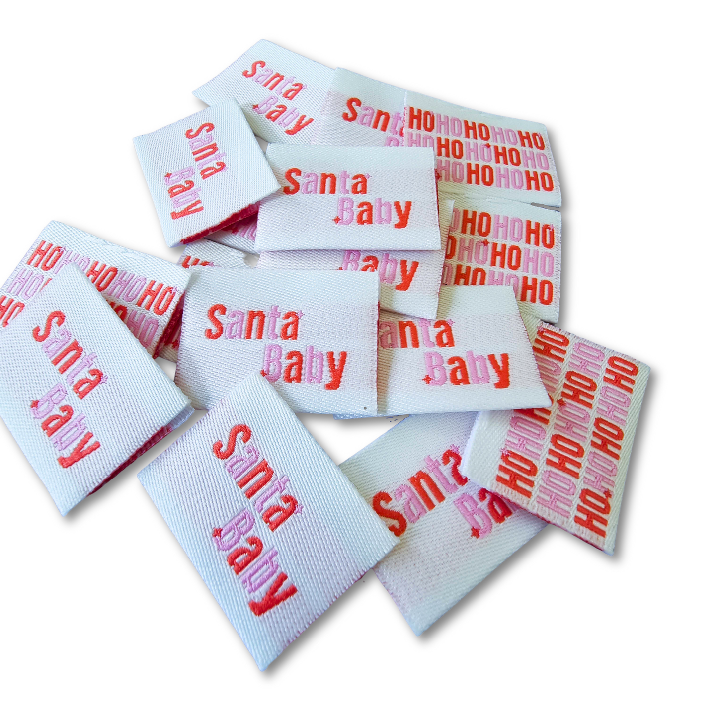 Santa Baby | Woven Sew In Labels