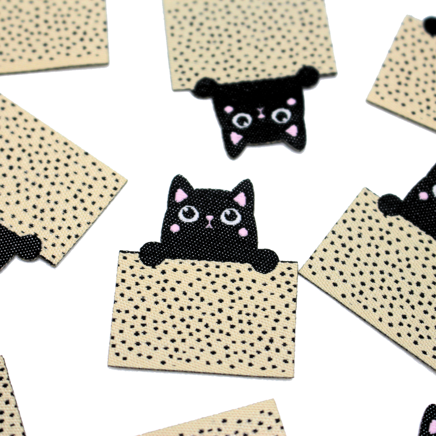 Peekaboo Kitty | Silhouette Labels