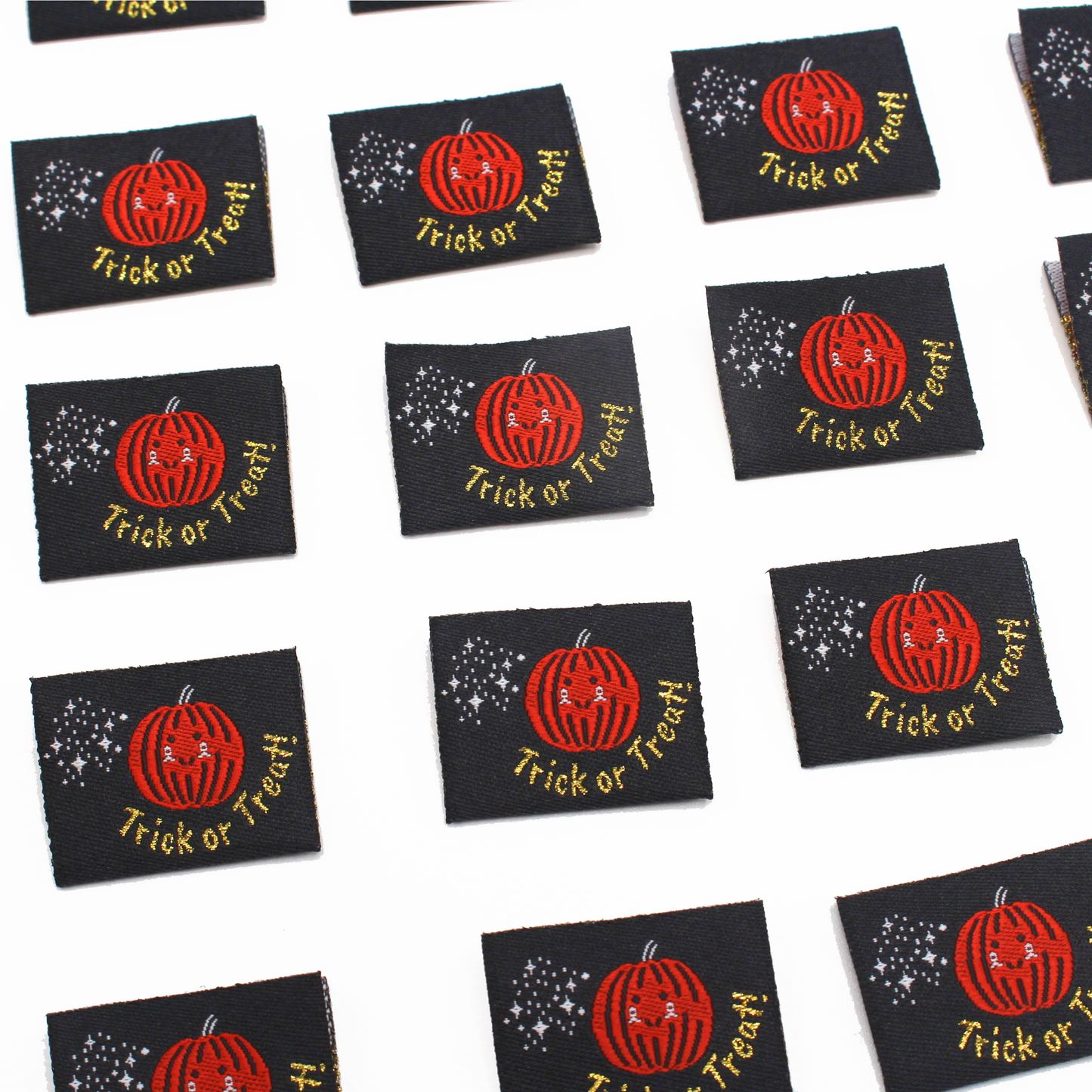 Trick Or Treat | Woven Sew In Labels