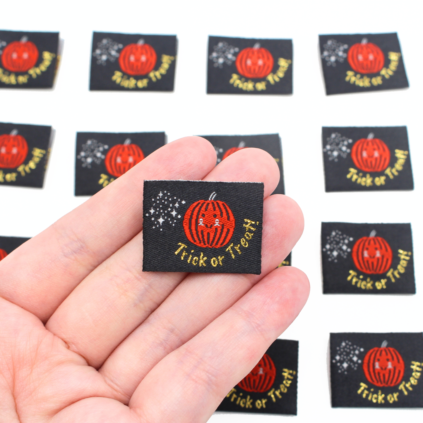 Trick Or Treat | Woven Sew In Labels