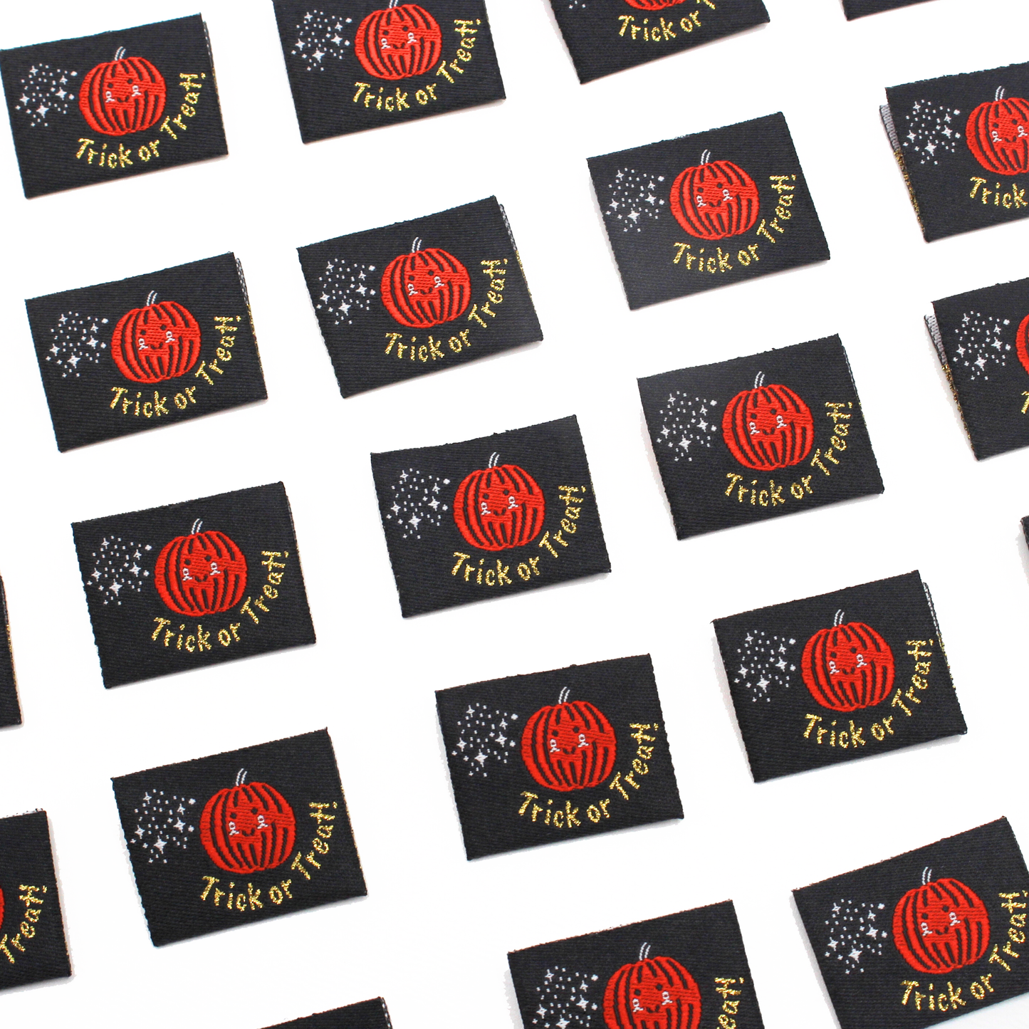 Trick Or Treat | Woven Sew In Labels