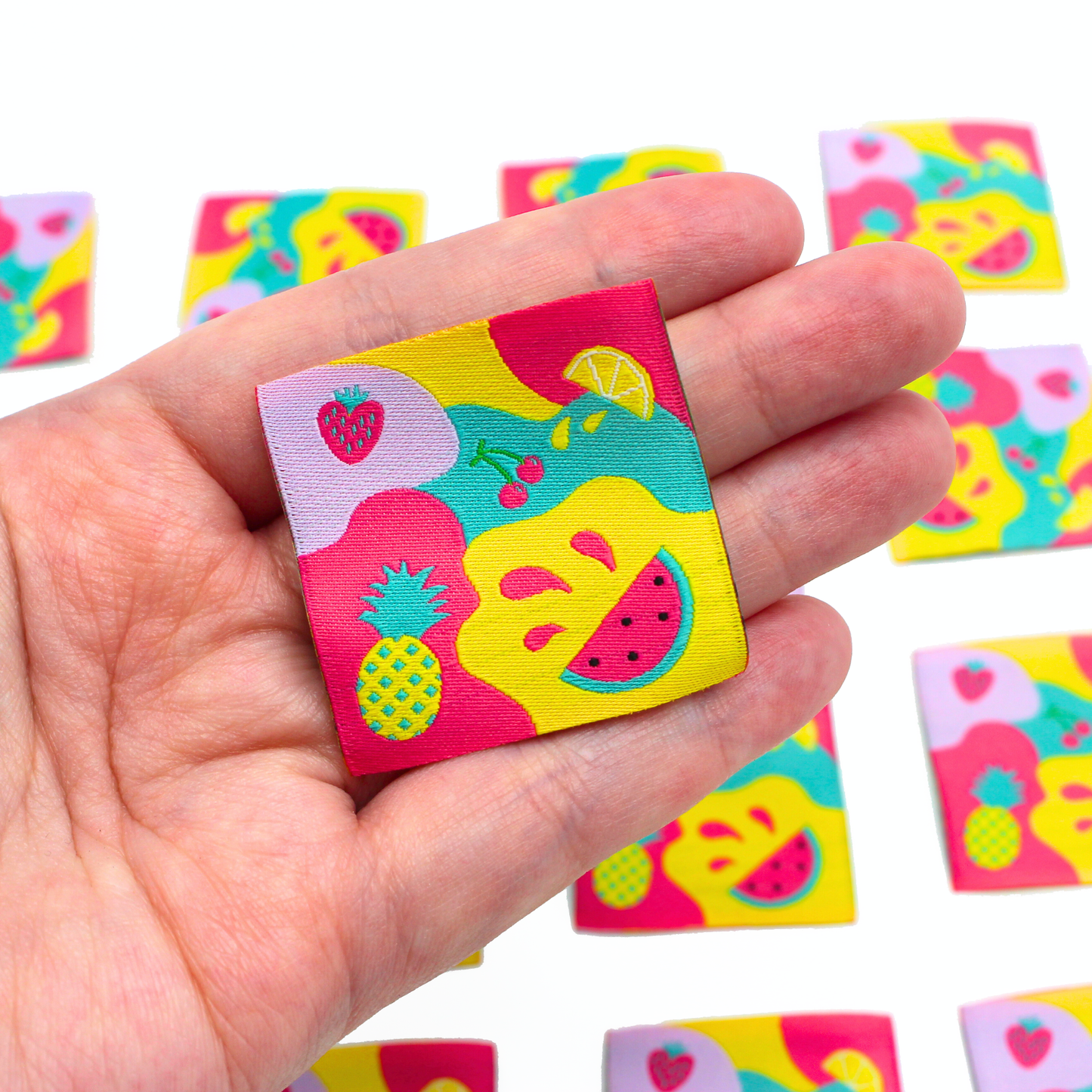 Fruit Punch | Woven Sew In Labels