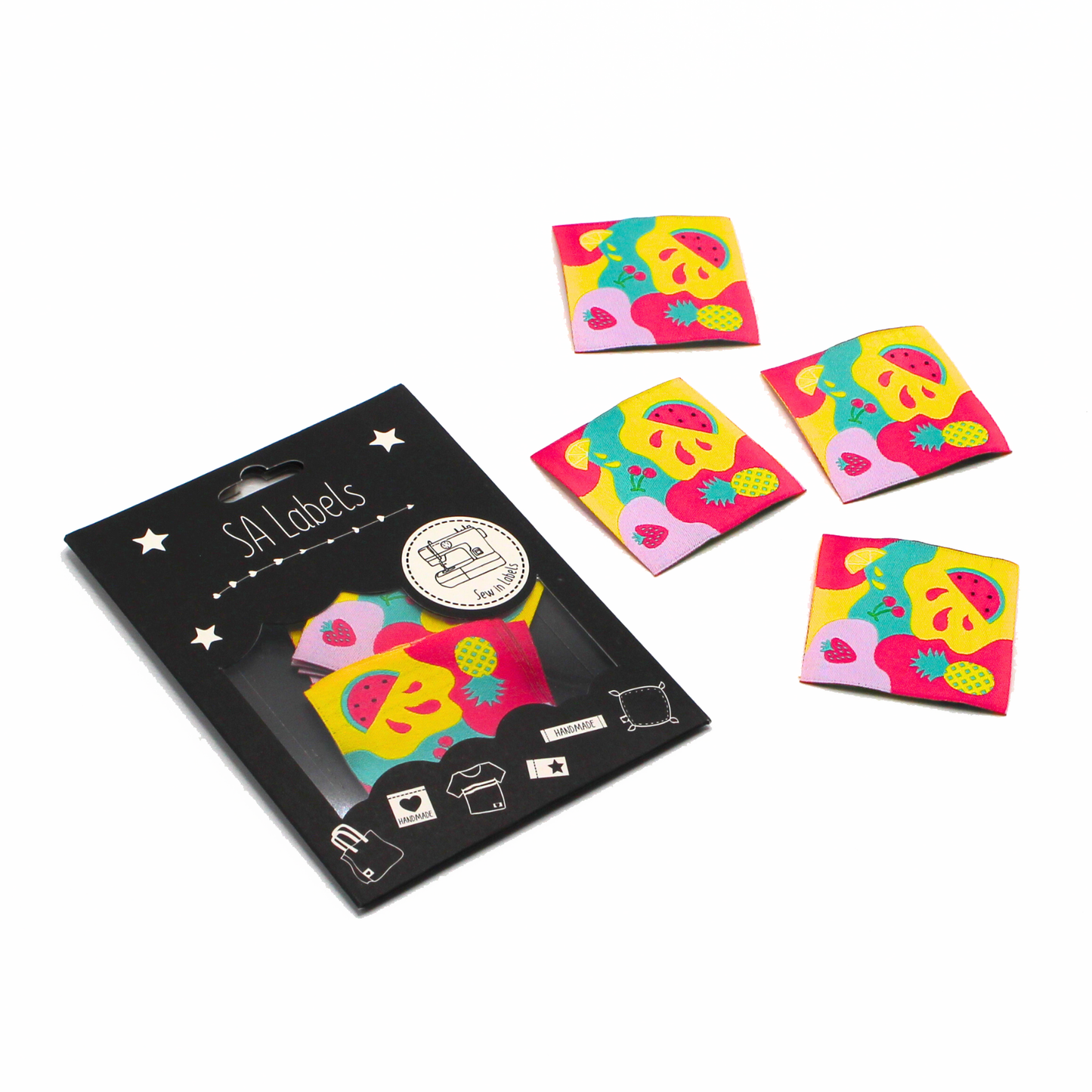 Fruit Punch | Woven Sew In Labels