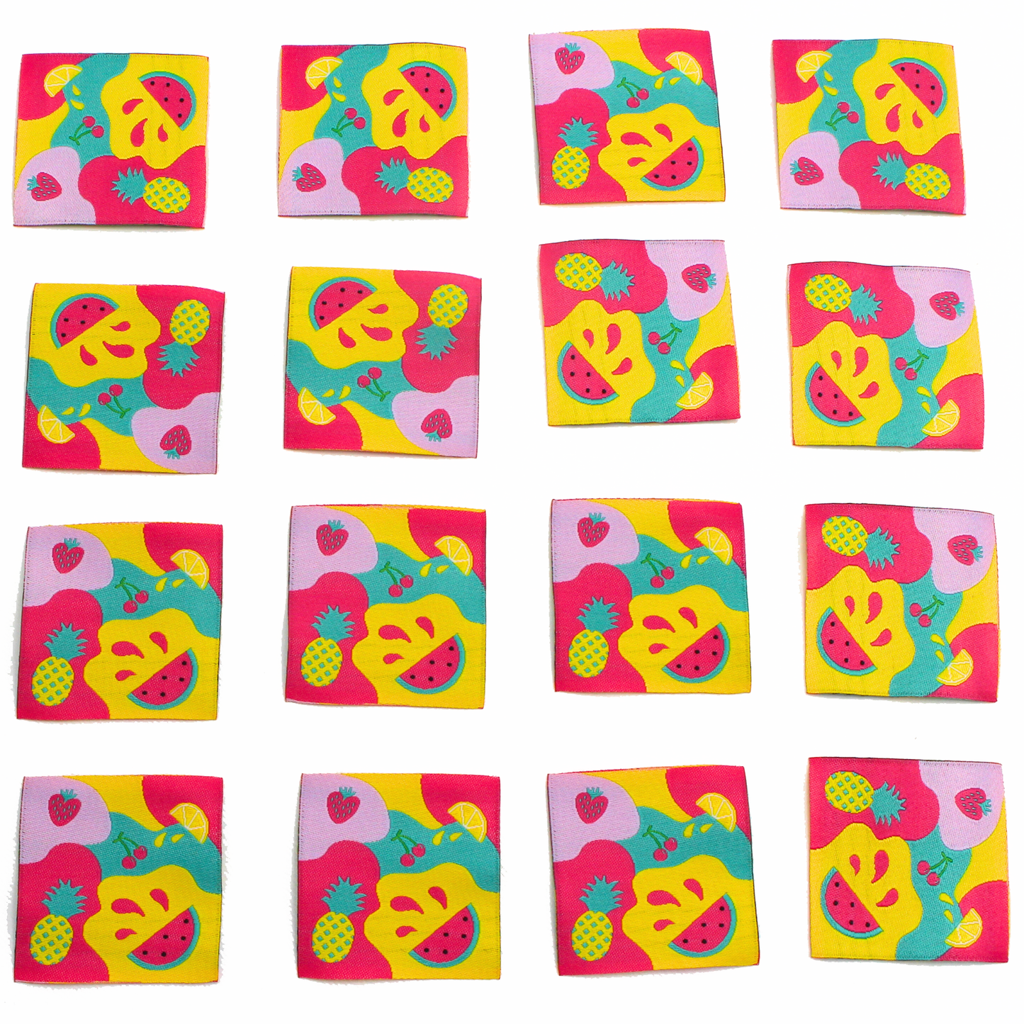 Fruit Punch | Woven Sew In Labels