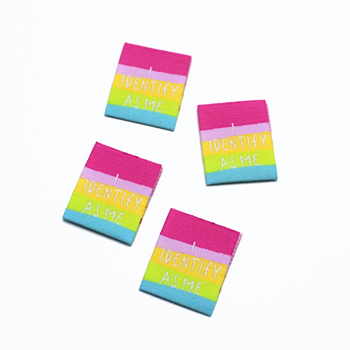 I Identify As Me | Woven Sew In Labels | Discontinued