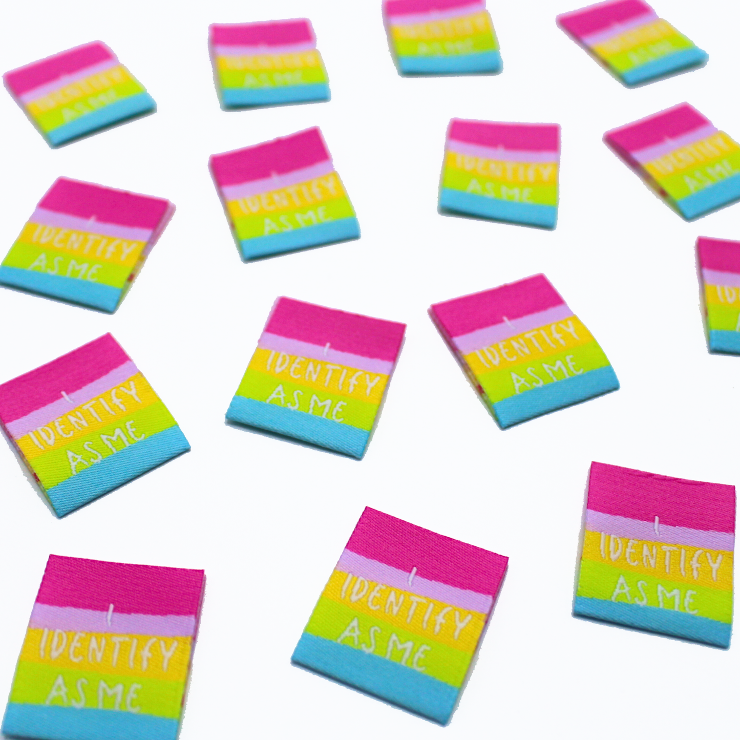 I Identify As Me | Woven Sew In Labels | Discontinued