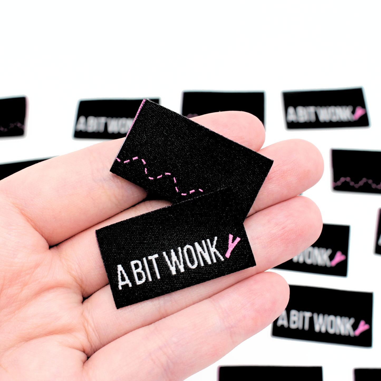A Bit Wonky | Woven Sew In Labels
