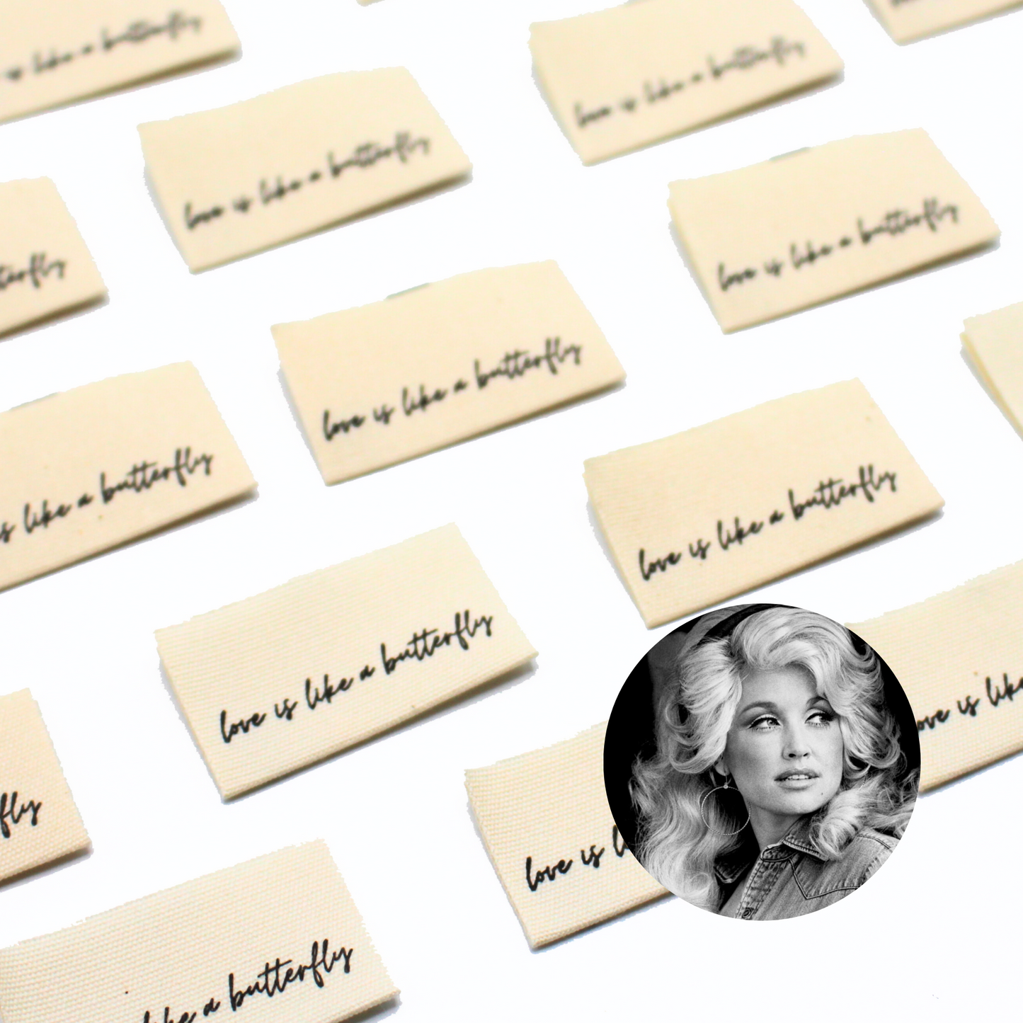 Love Is Like A Butteryfly | Dolly Parton | Cotton Sew In Labels