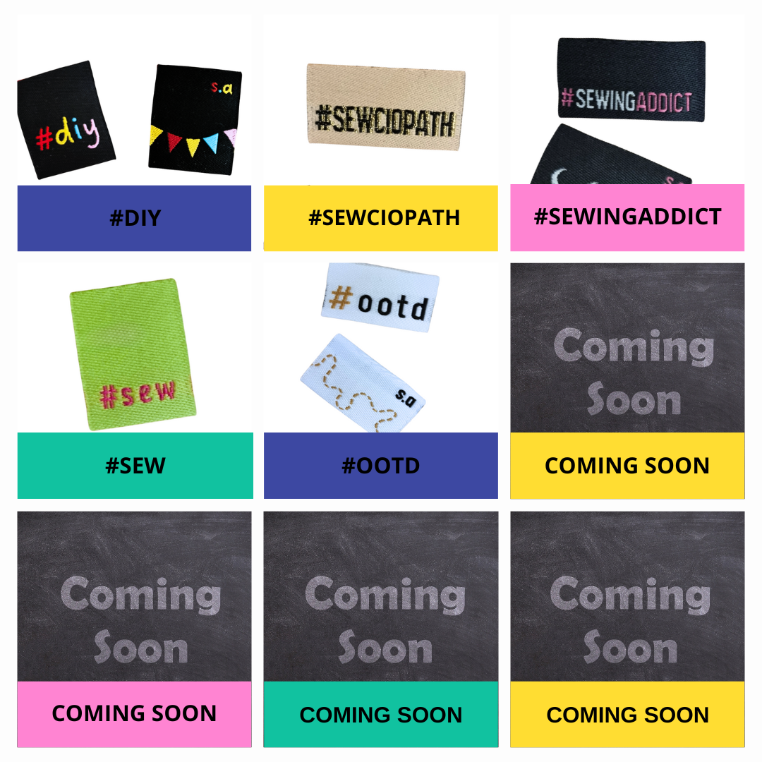 Pick n' Mix Pack, By You! | Woven Sew In Labels