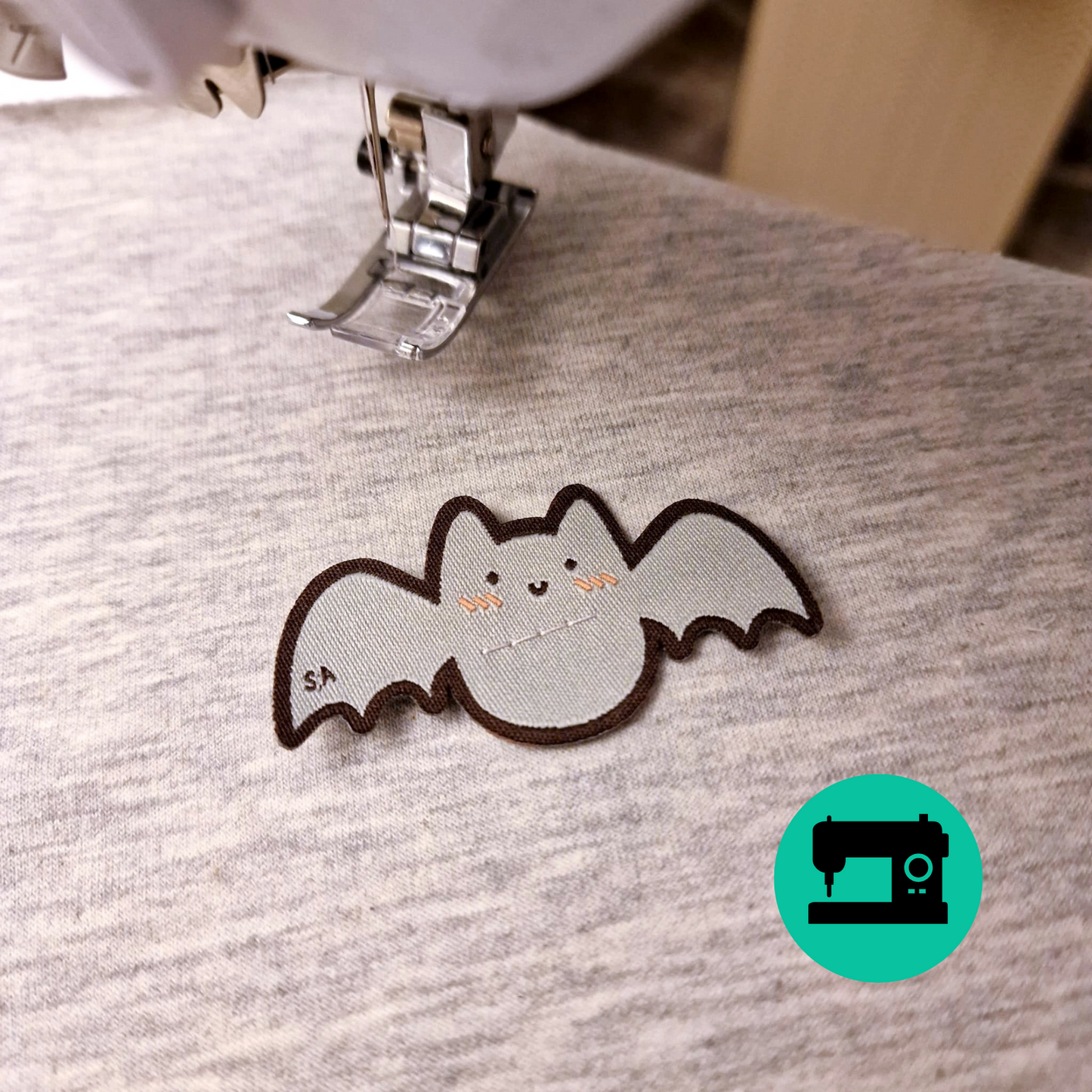 Sew In Cutie Bat | Silhouette Labels