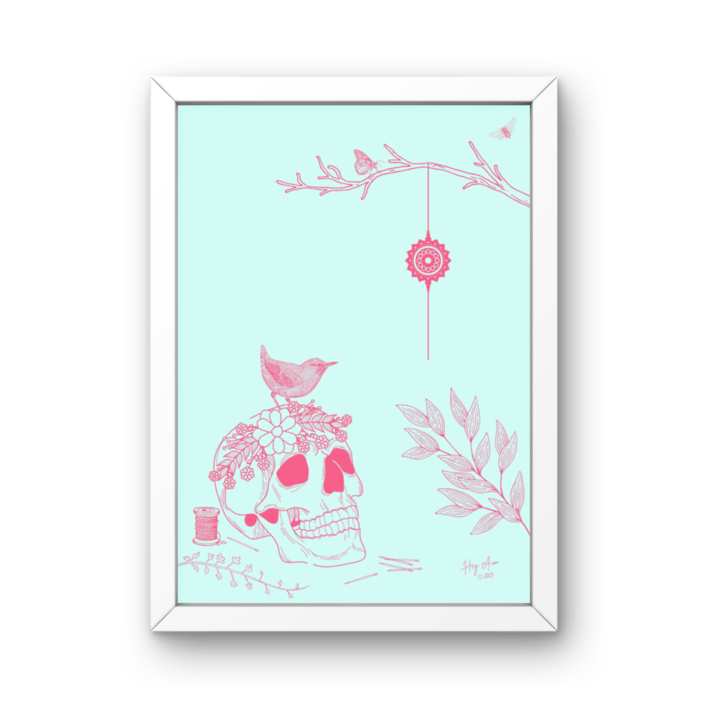 Sewciopath | Digital Wall Art | Download Only | A3, A4, A5, A6 Sizes