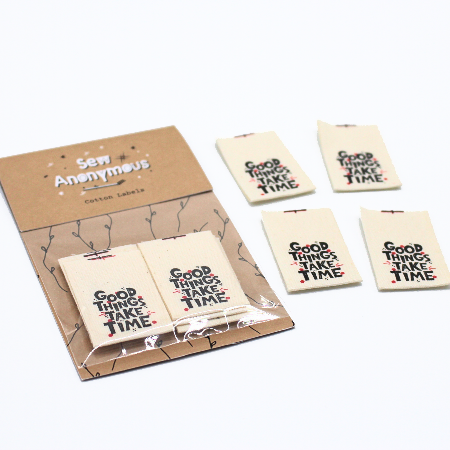 Good Things Take Time | Cotton Sew In Labels