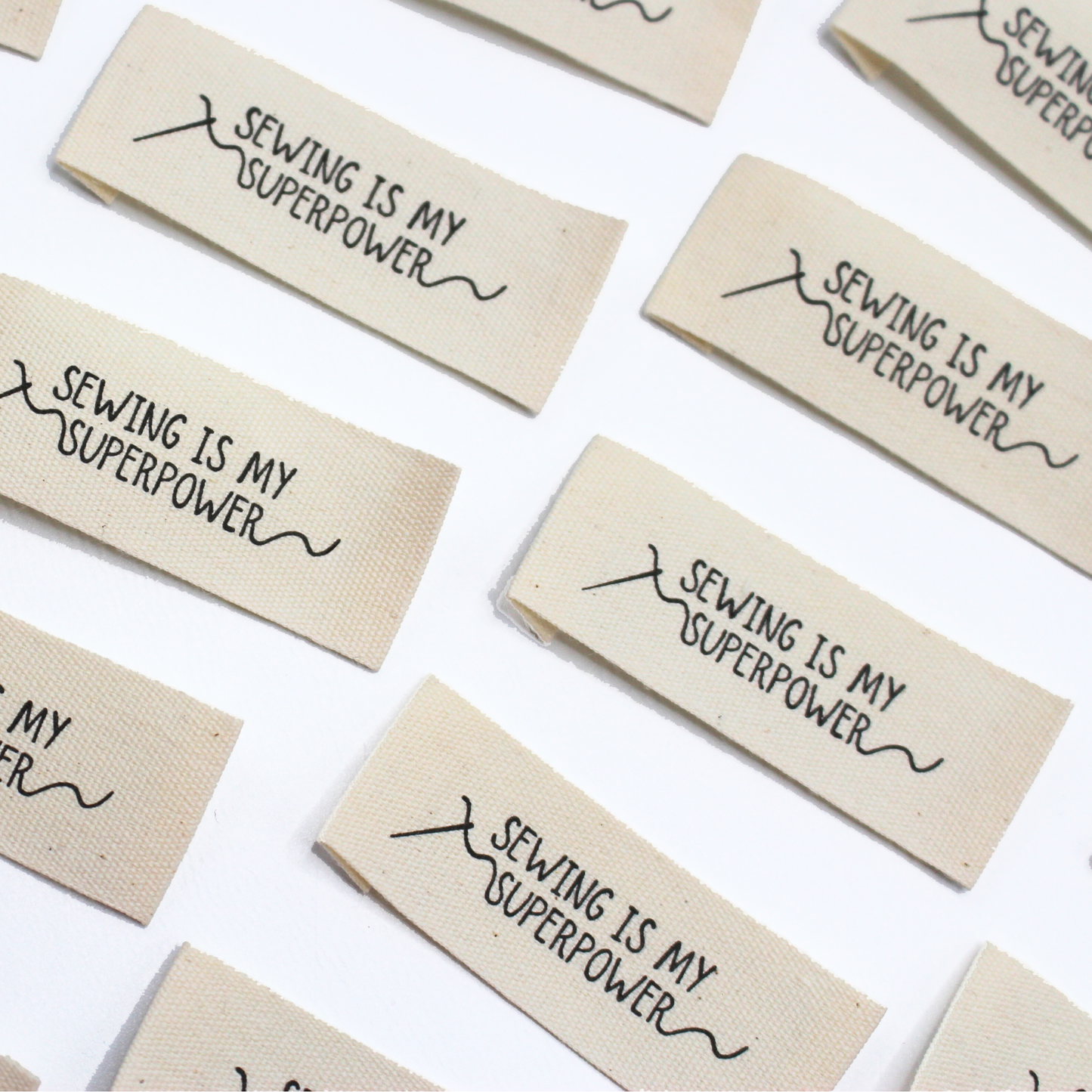 Sewing Is My Superpower | Cotton Sew In Labels