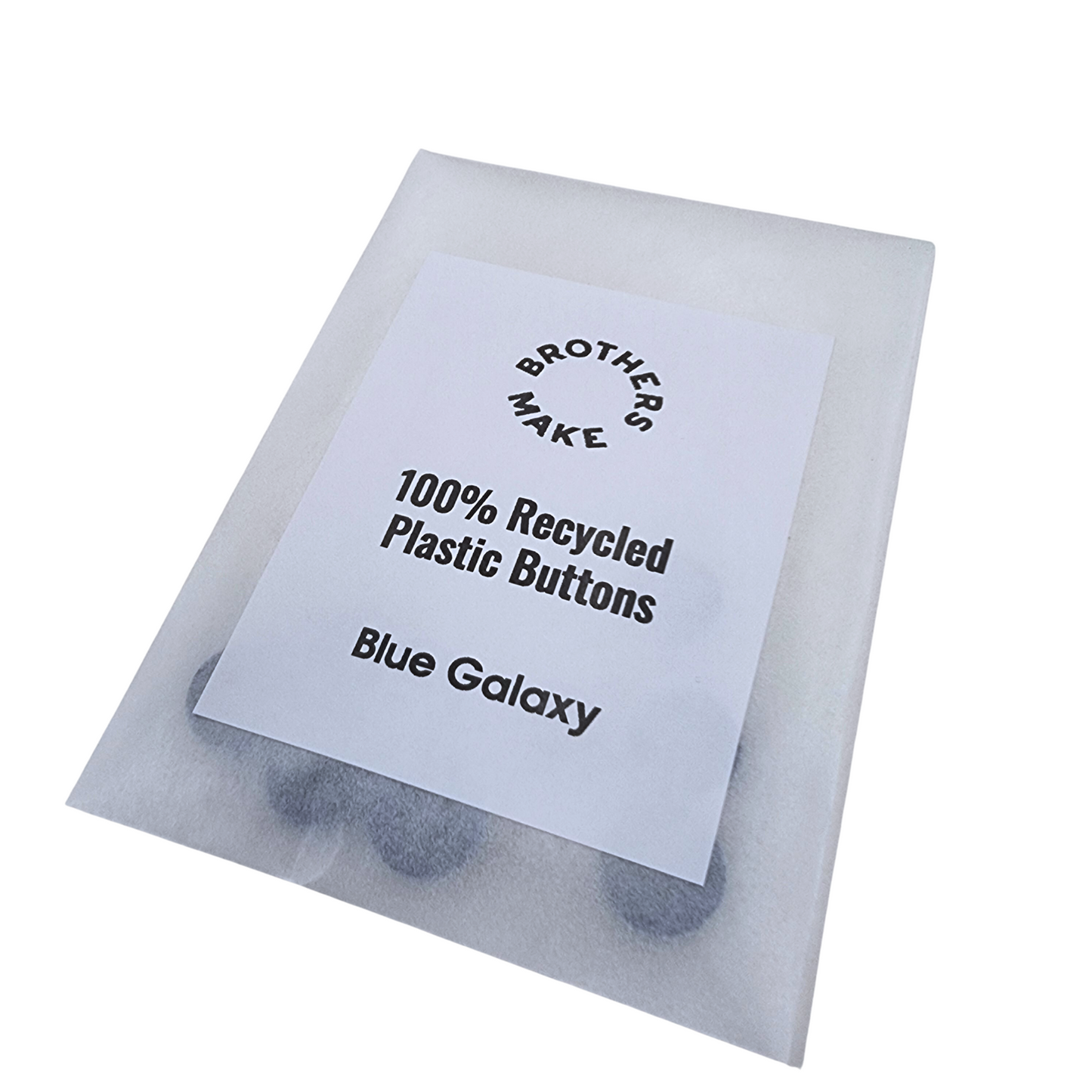 Blue Galaxy | 100% Recycled Plastic Buttons