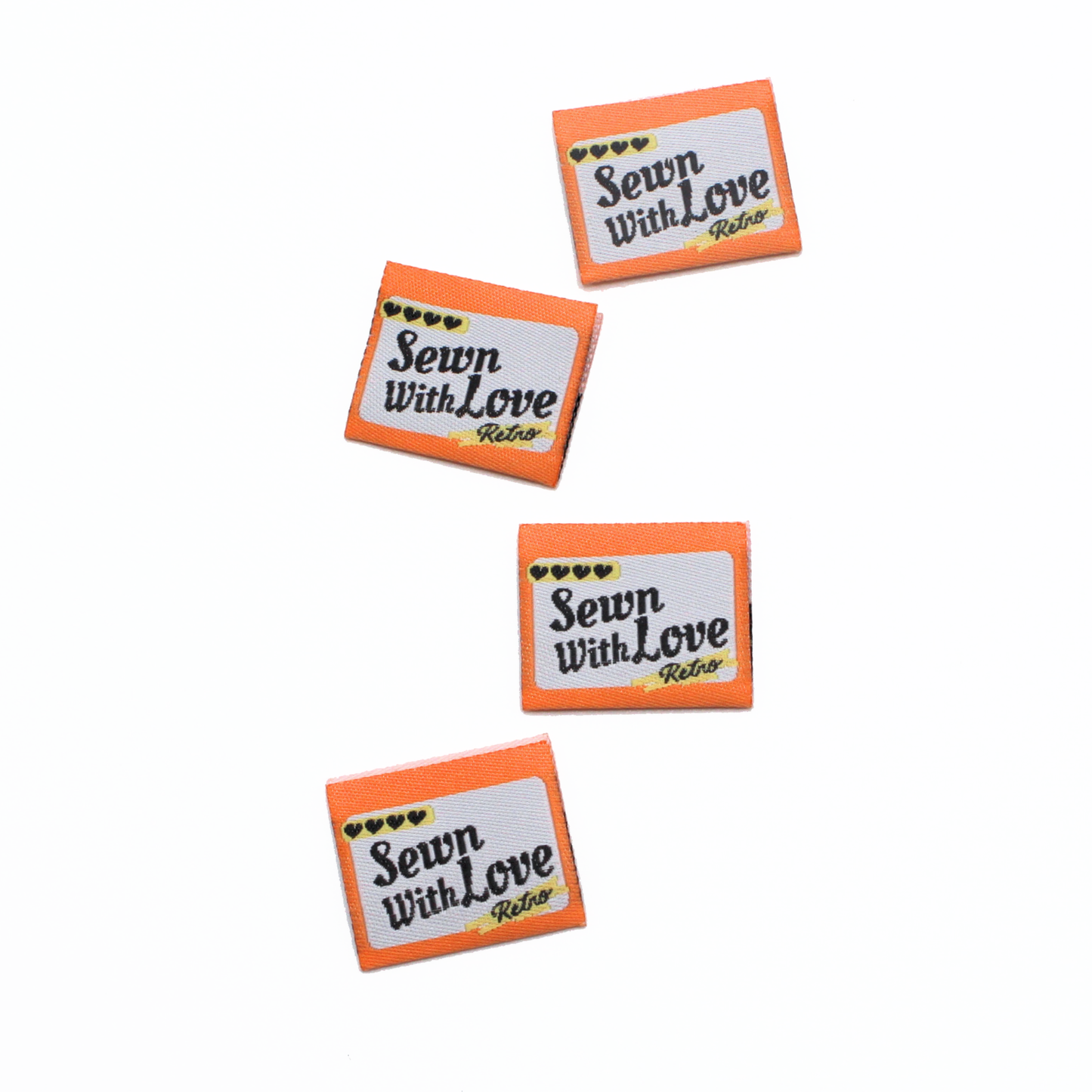 Sewn With Love | Retro Edition | Woven Sew In Labels