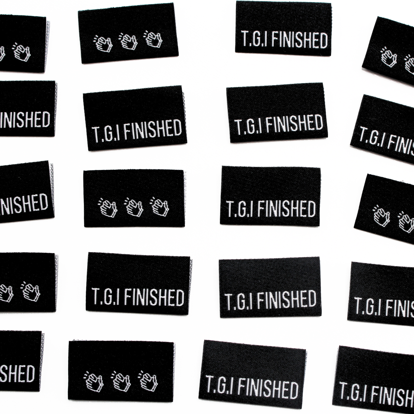 T.G.I Finished | Woven Sew In Labels