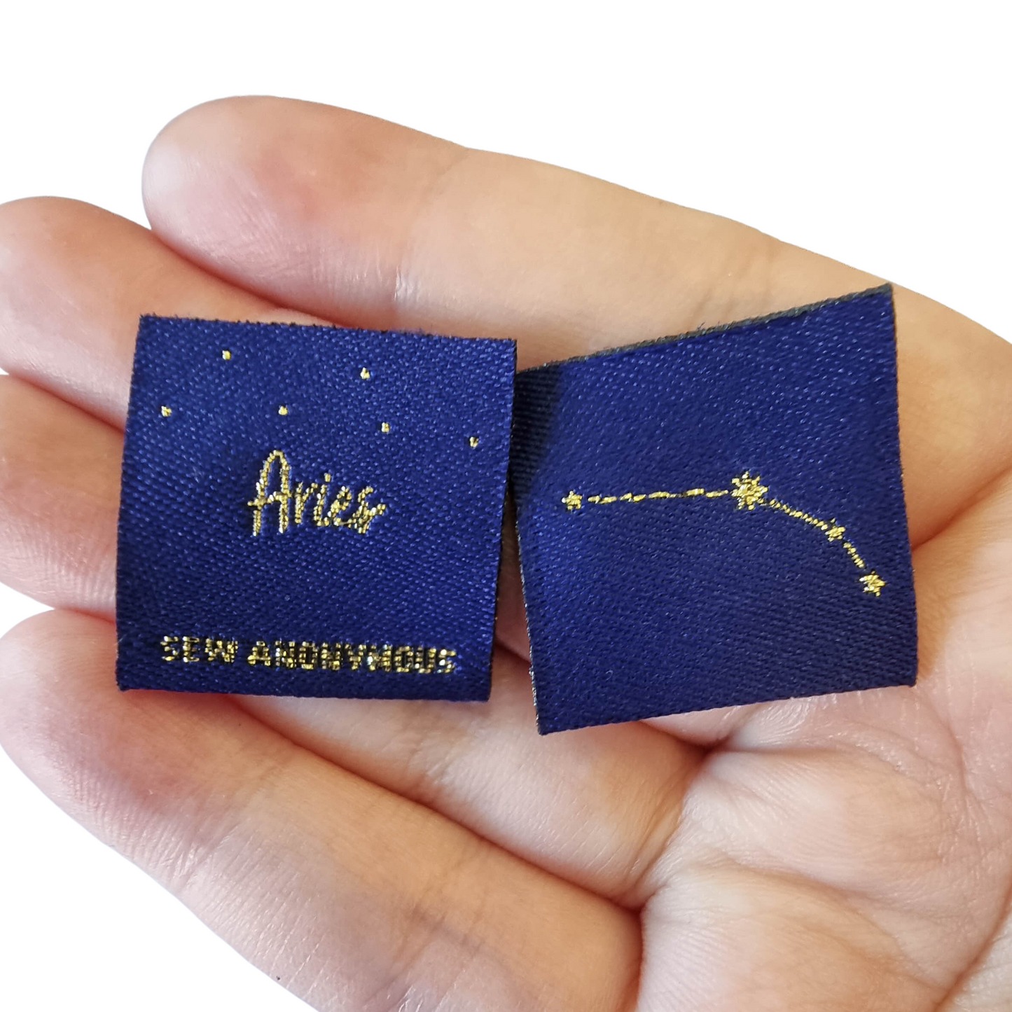 Star Sign (All 12 Available) | Woven Sew In Labels