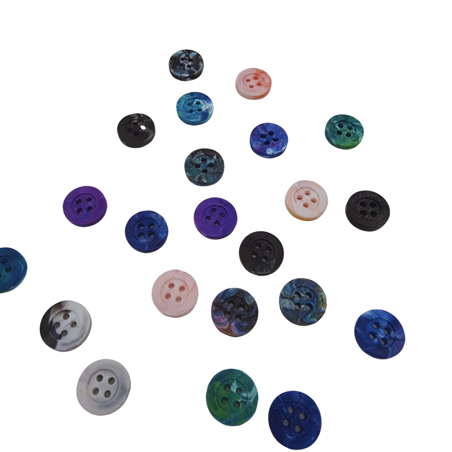 Mixed Assortment Buttons | 100% Recycled Plastic Buttons