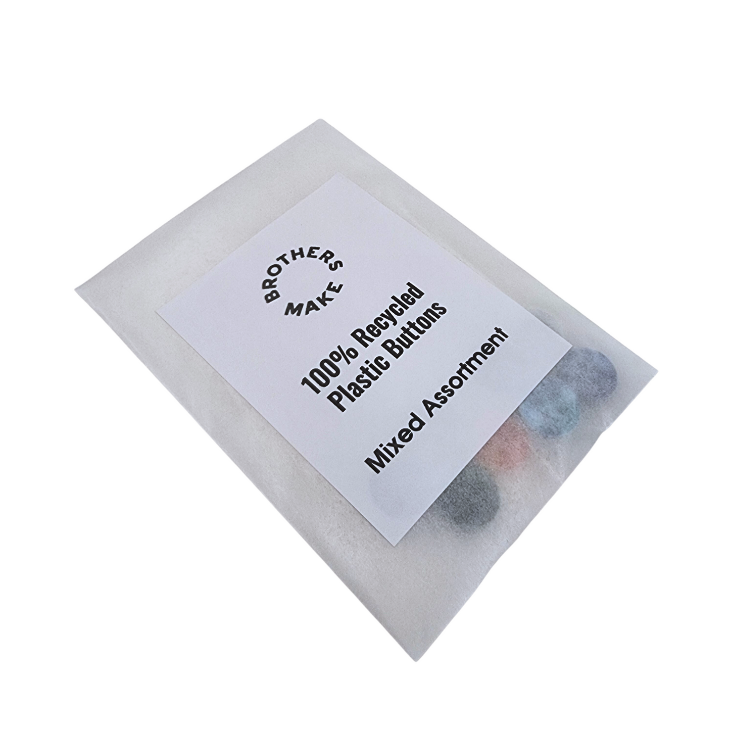 Mixed Assortment Buttons | 100% Recycled Plastic Buttons