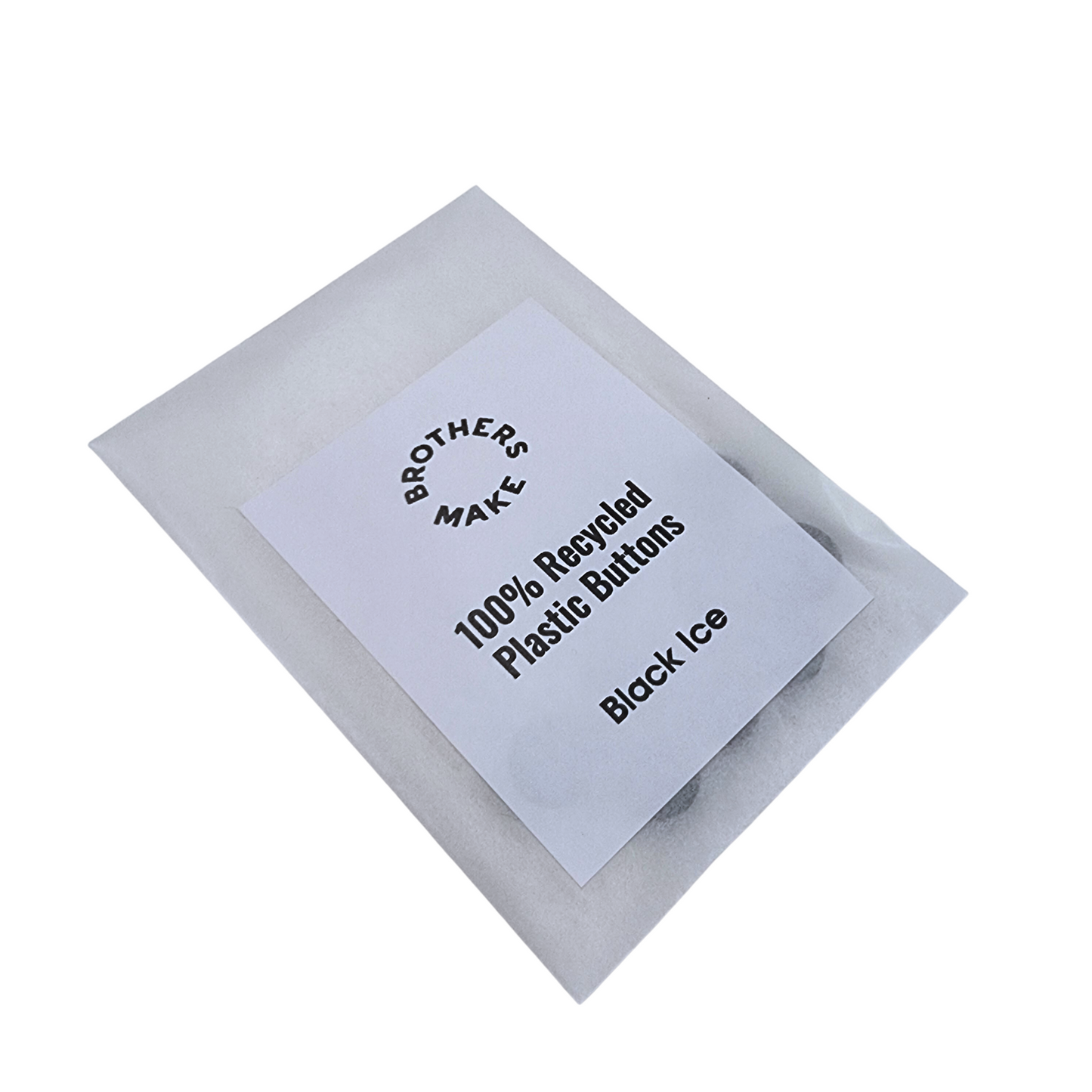 Black Ice | 100% Recycled Plastic Buttons