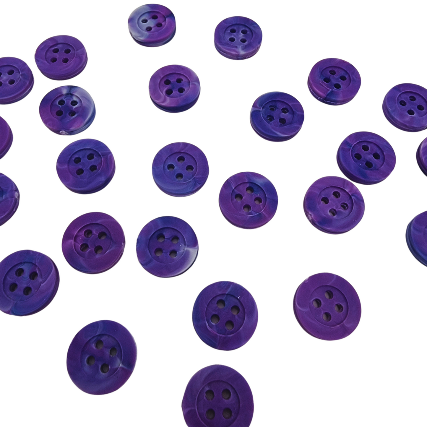 Cadbury Swirl | 100% Recycled Plastic Buttons