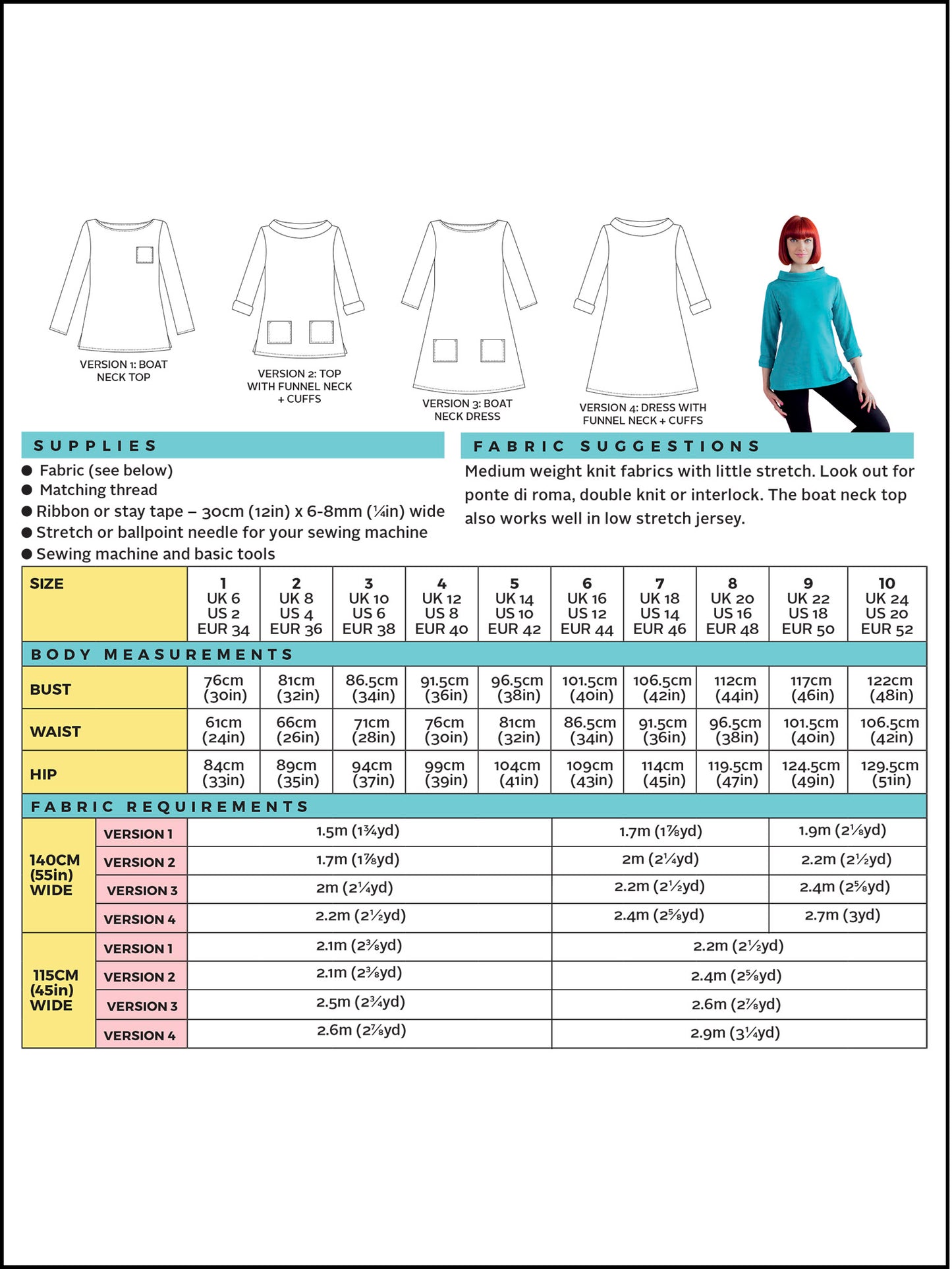 Coco Top And Dress | Tilly And The Buttons