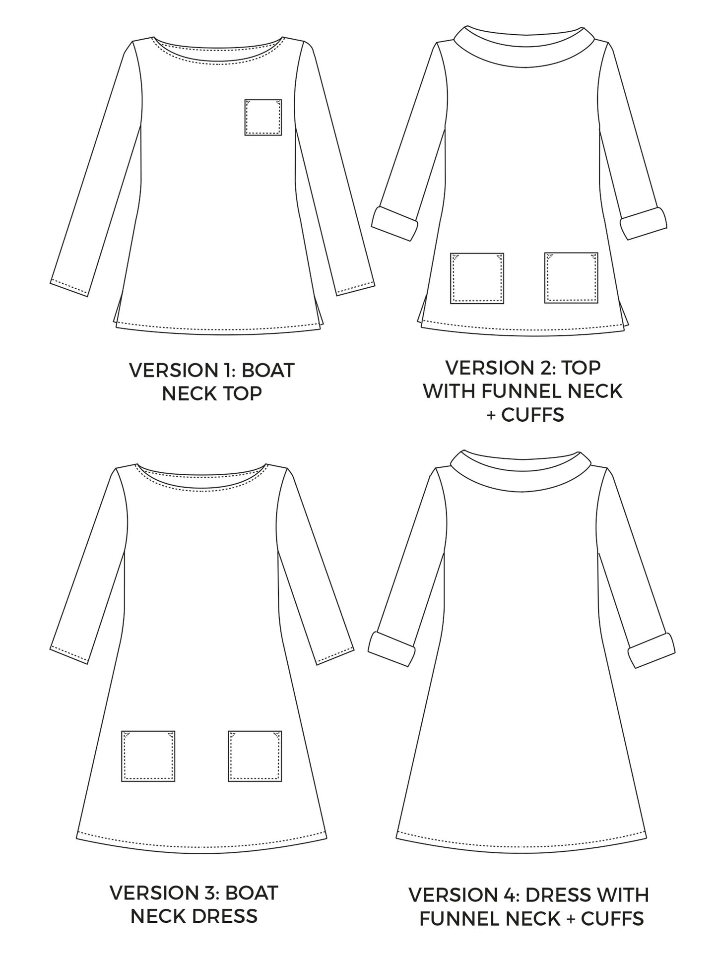 Coco Top And Dress | Tilly And The Buttons