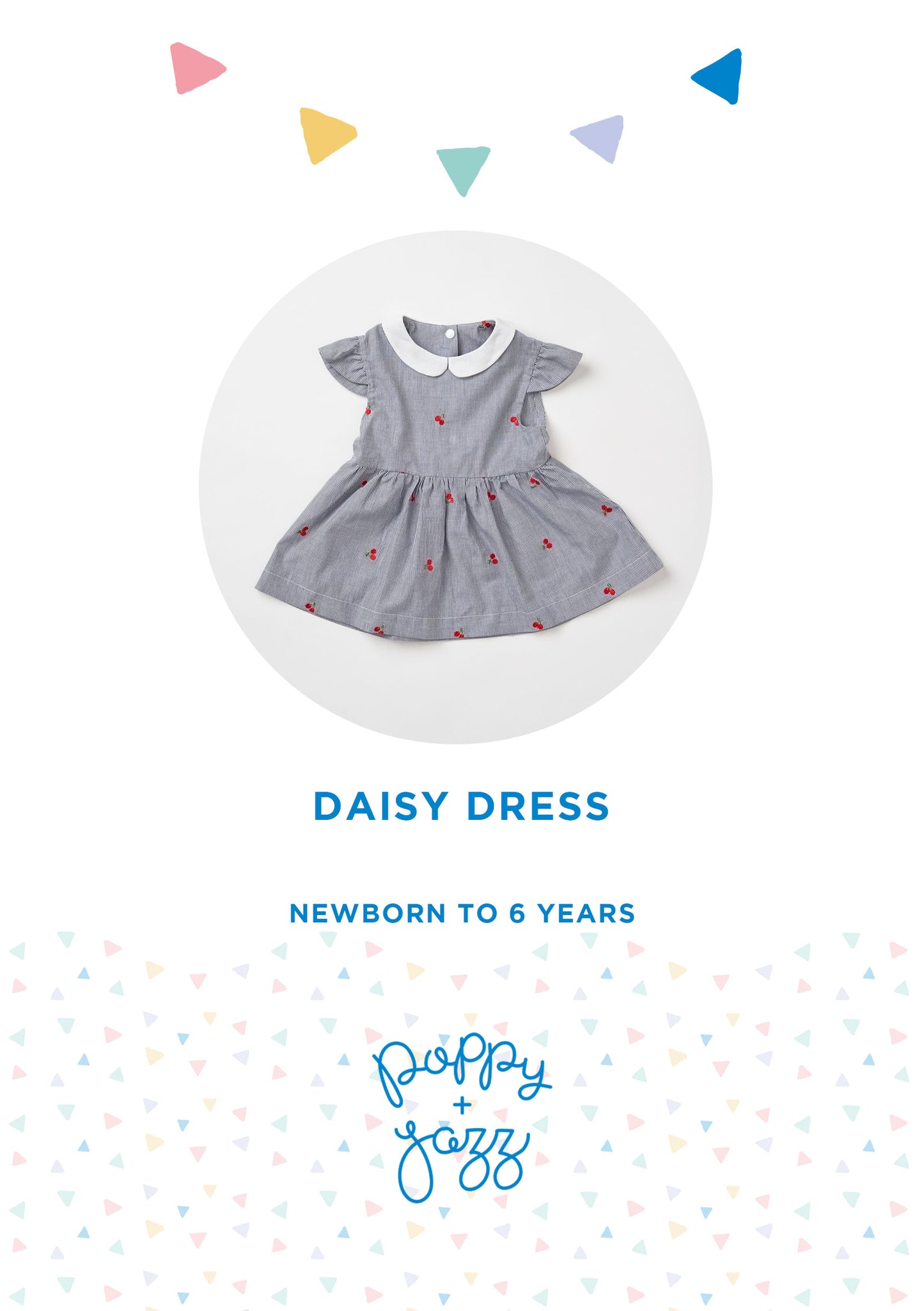 Daisy Dress Sewing Pattern | Poppy and Jazz