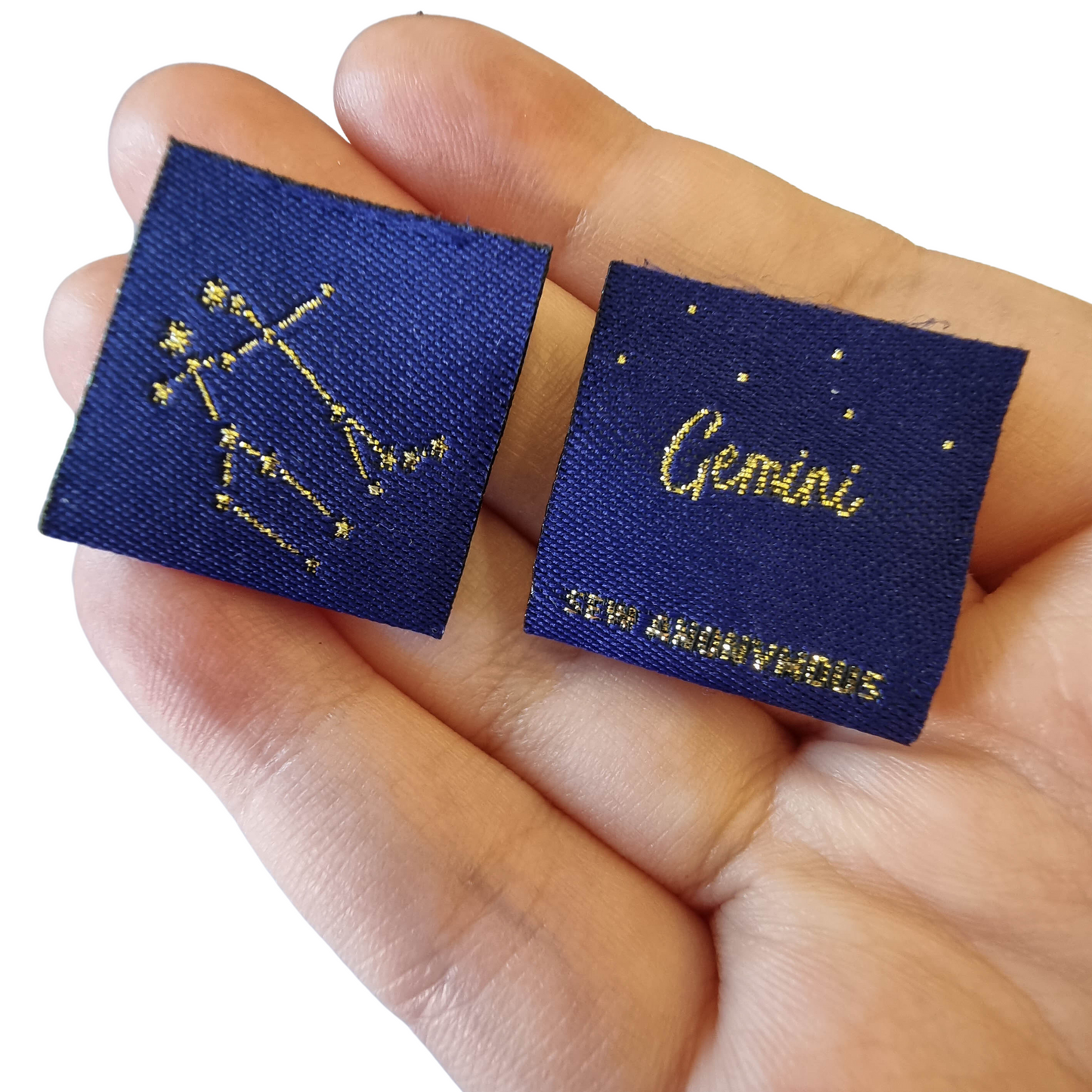 Star Sign (All 12 Available) | Woven Sew In Labels