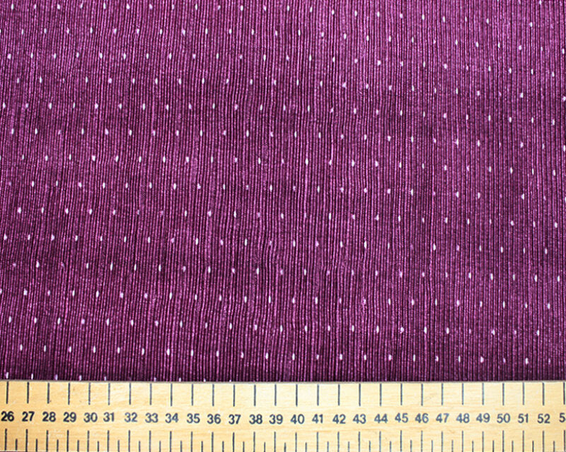 Shimmer Dot Pleated Jersey