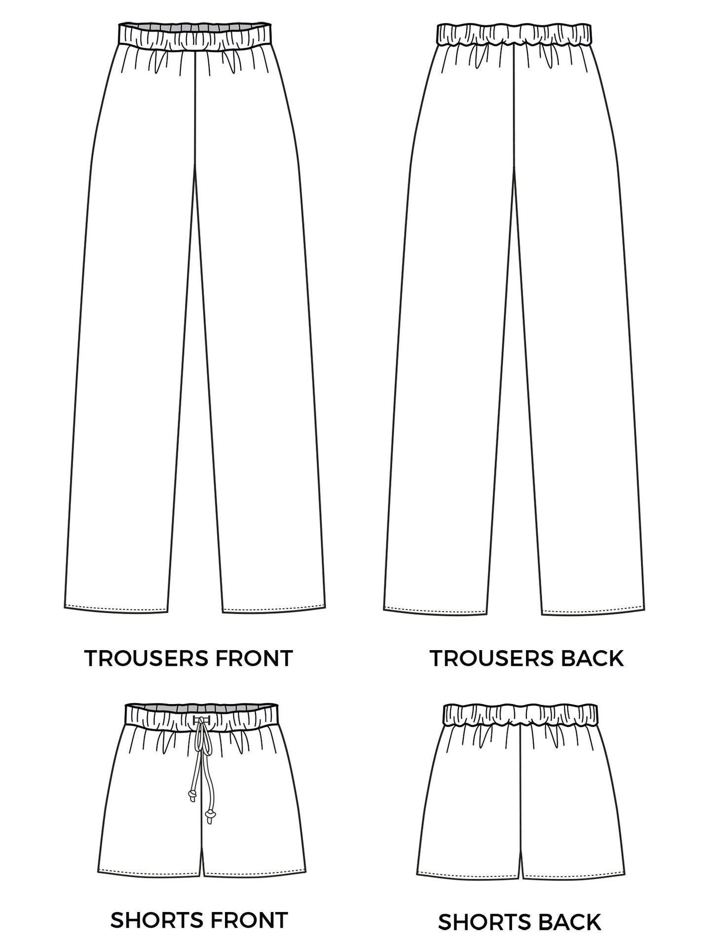 Jaimie Pyjama Bottoms And Trousers Pattern | Tilly And The Buttons