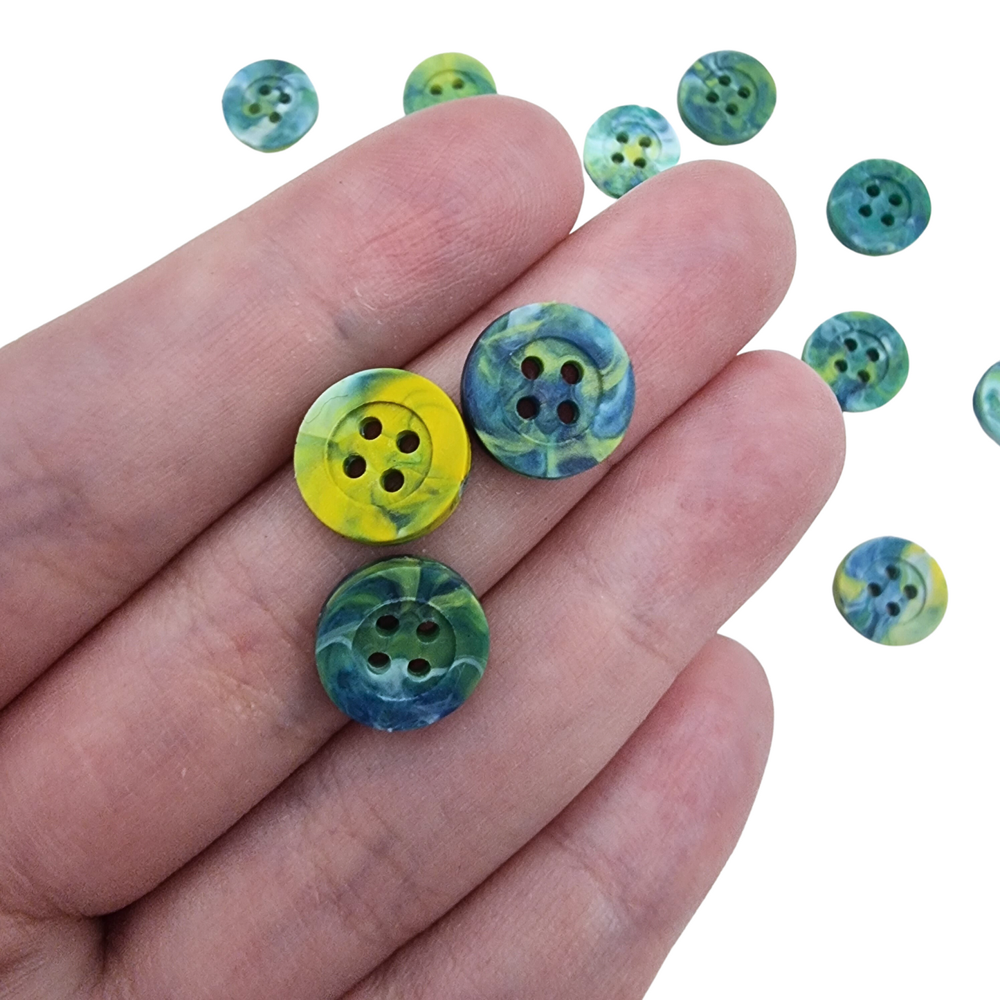 Jungle Haze | 100% Recycled Plastic Buttons