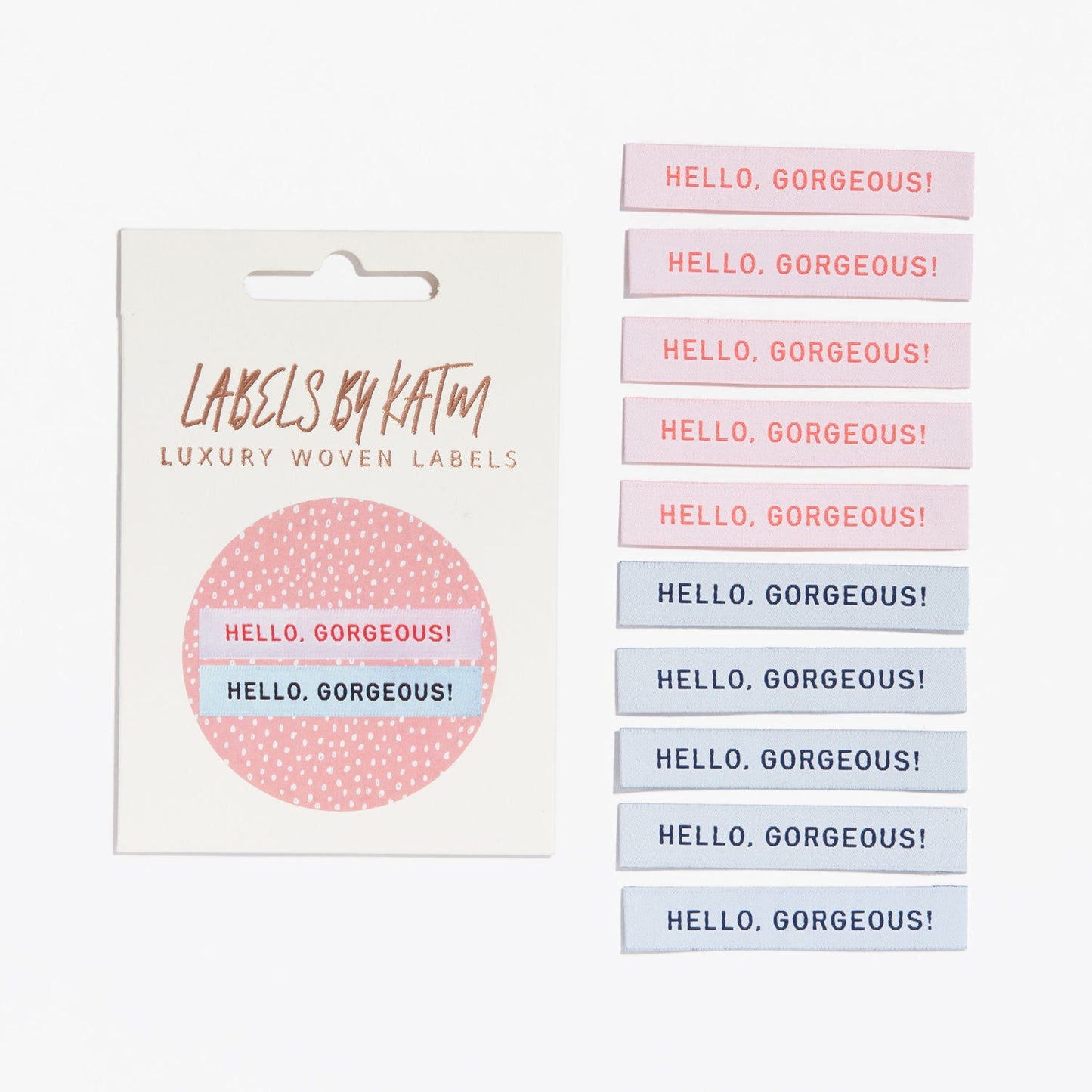 Hello Gorgeous | Kylie And The Machine Woven Labels