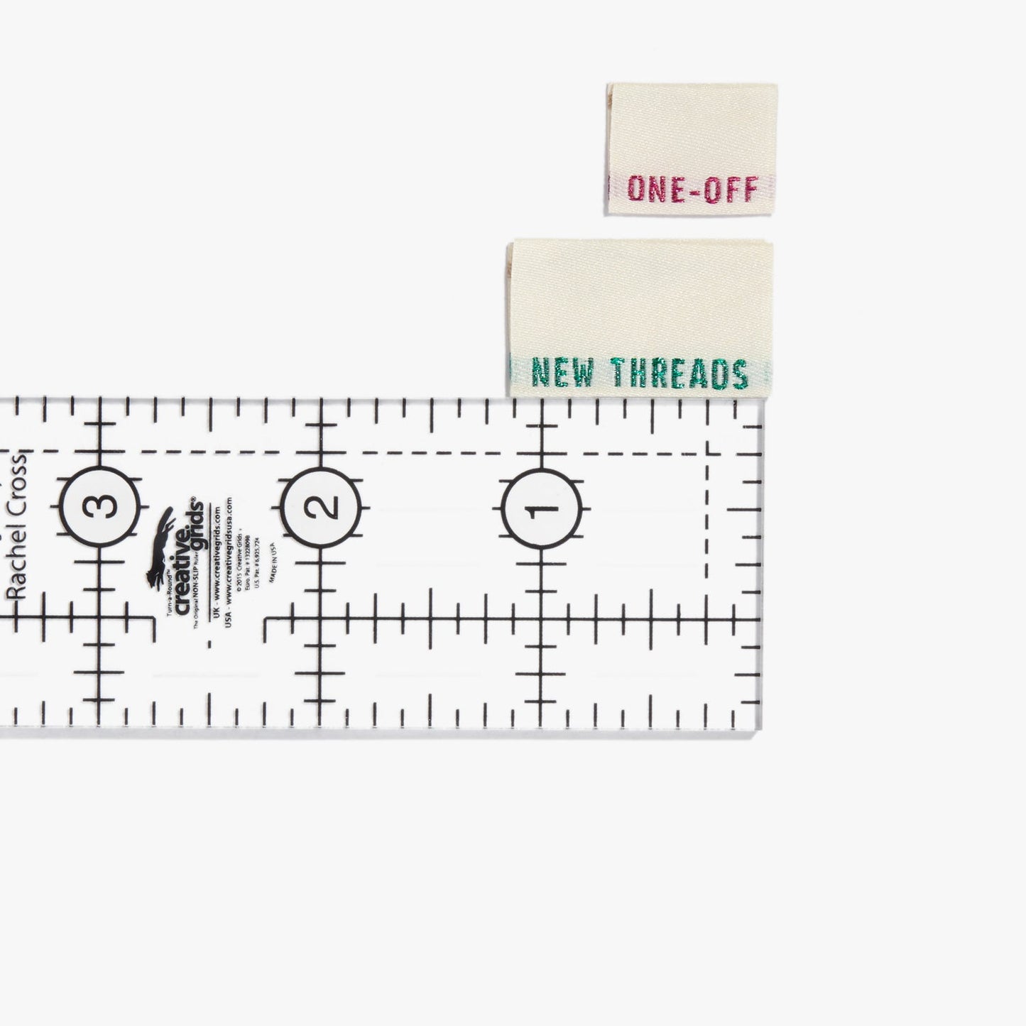 Metallic Side Seam Labels | Kylie And The Machine Woven Labels