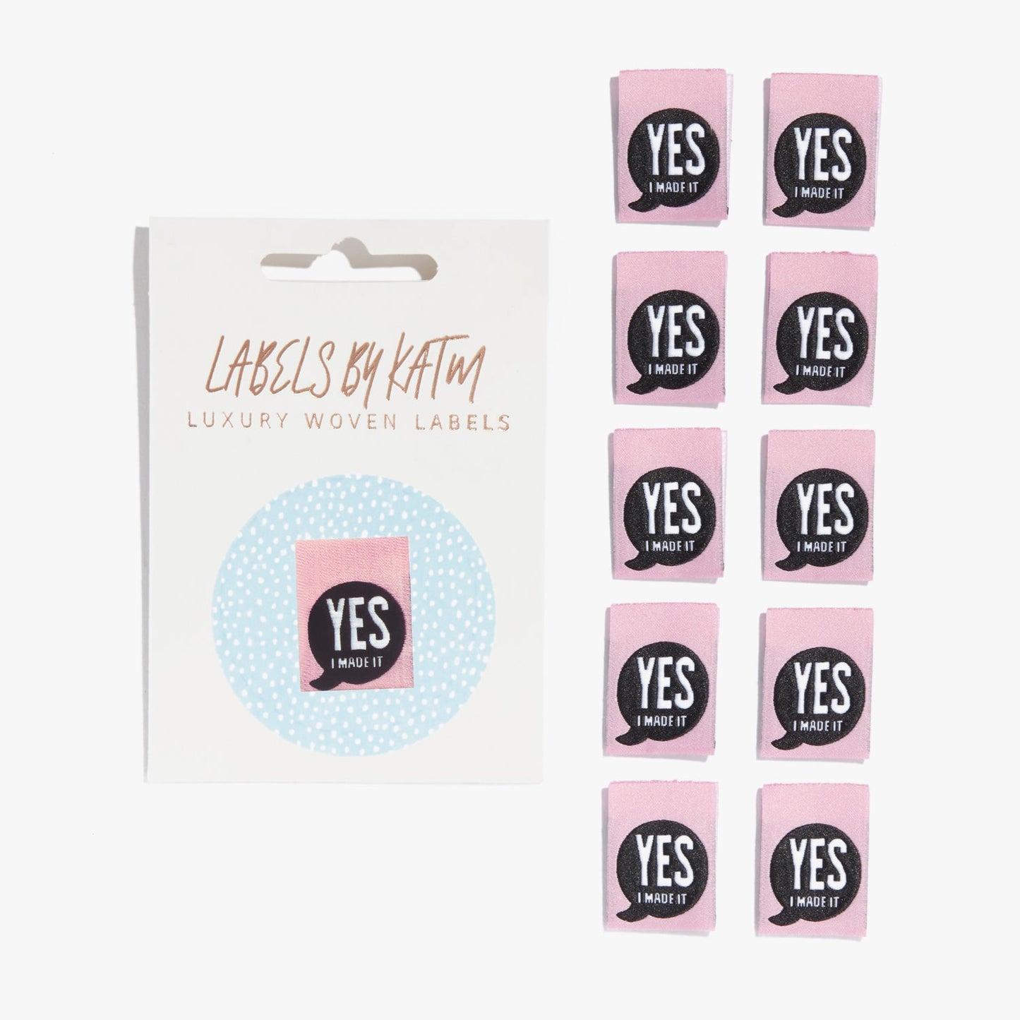 YES I MADE IT | Kylie And The Machine Woven Labels