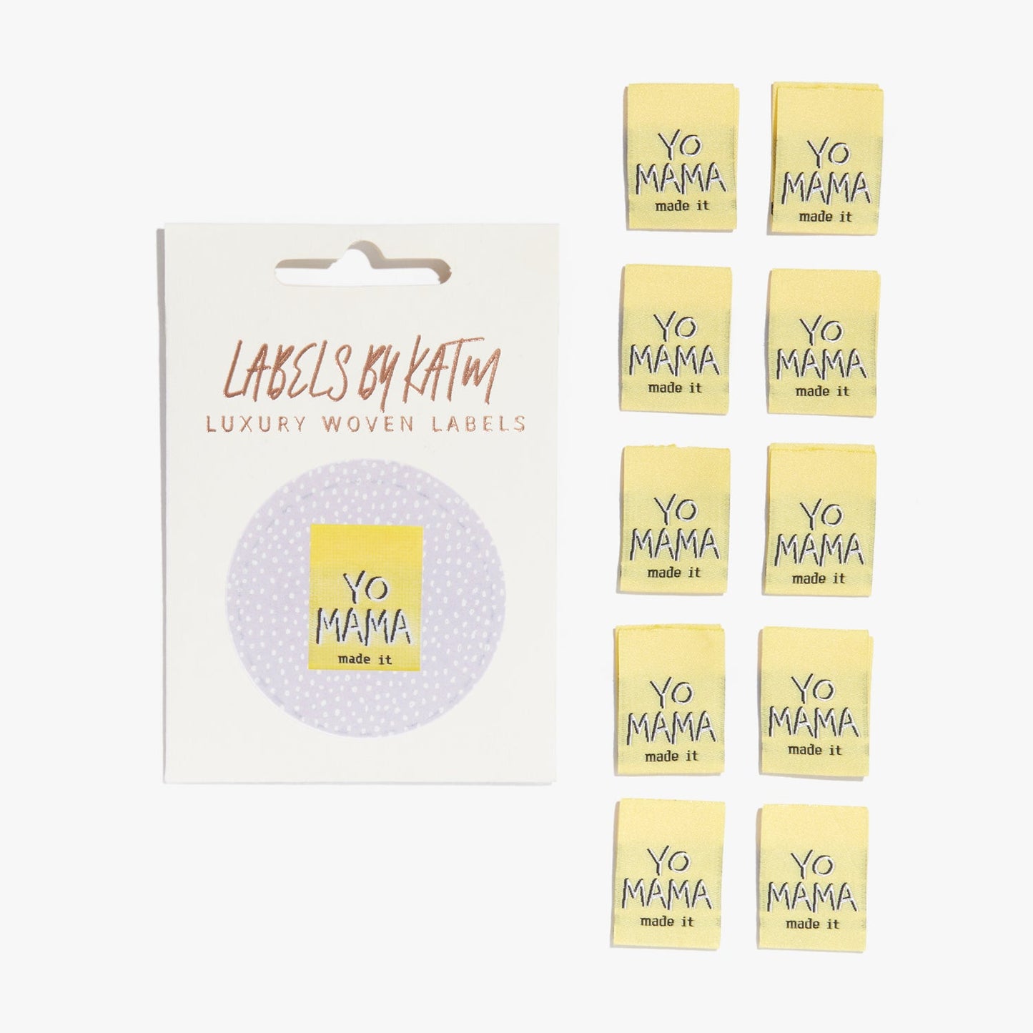 Yo Mama Made It | Kylie And The Machine Woven Labels