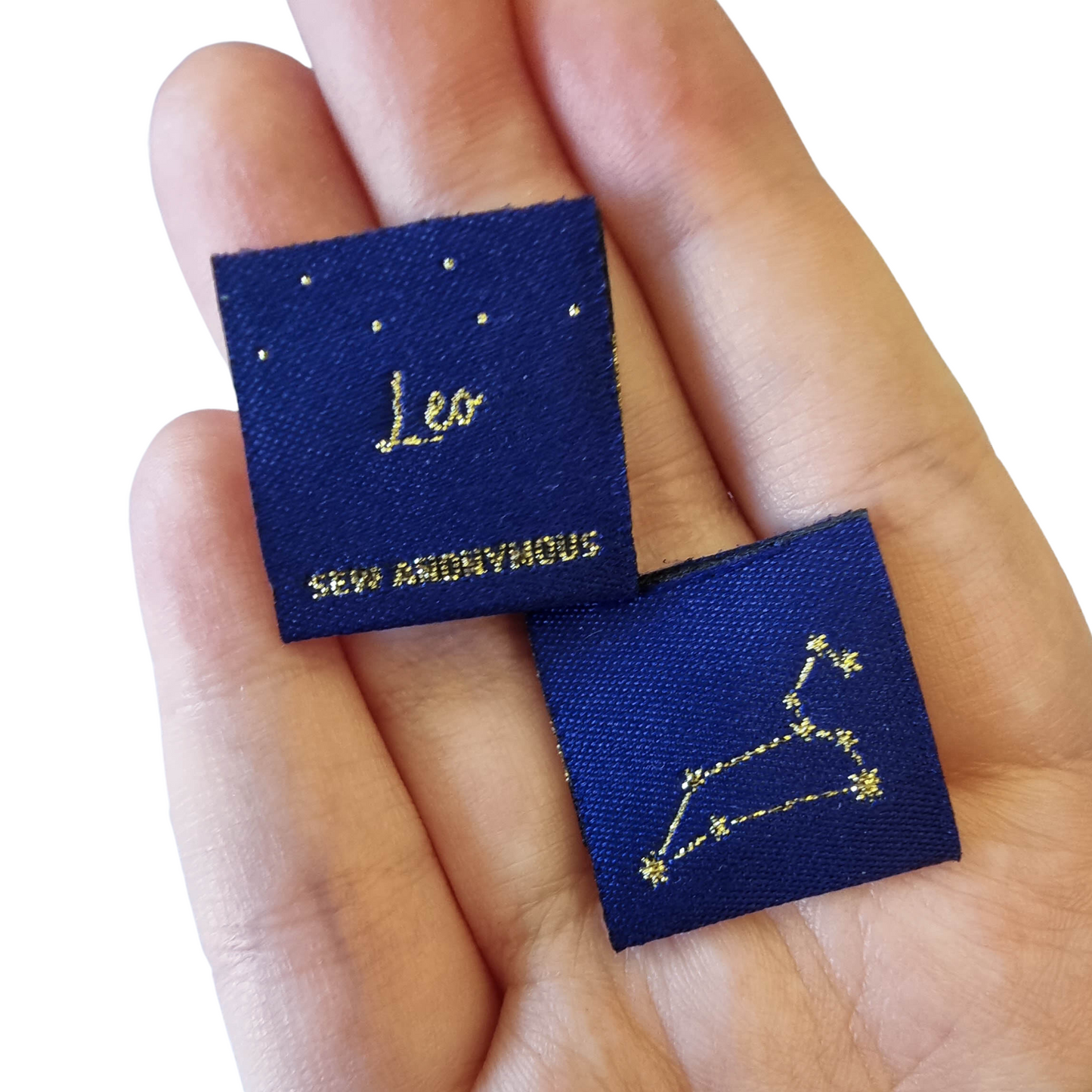 Star Sign (All 12 Available) | Woven Sew In Labels