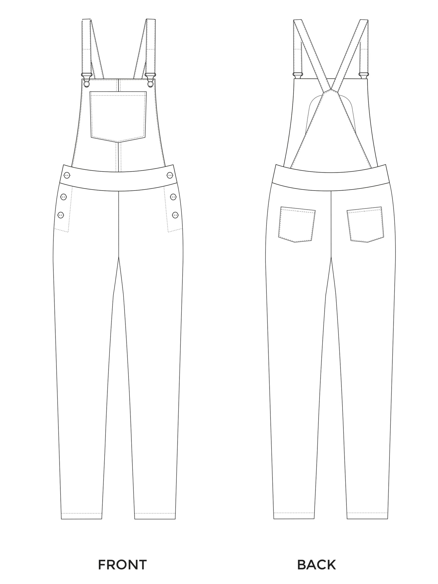 Mila Dungarees Pattern | Tilly And The Buttons