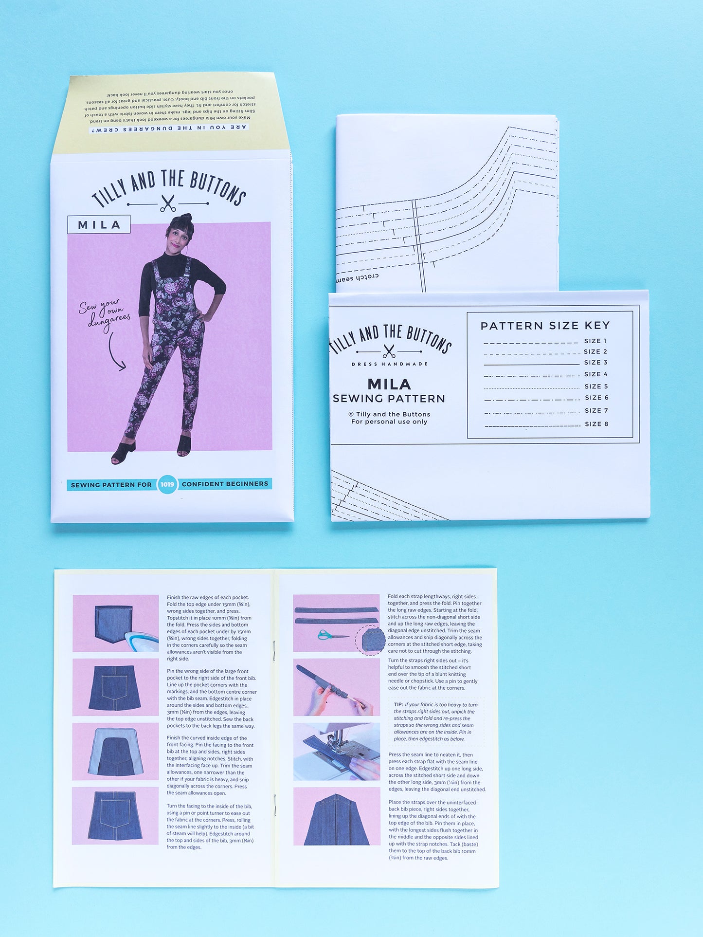 Mila Dungarees Pattern | Tilly And The Buttons