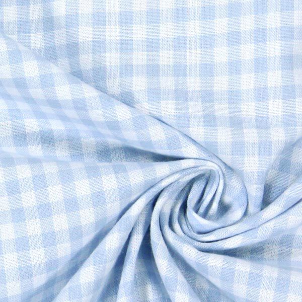 Light Blue Cotton Gingham