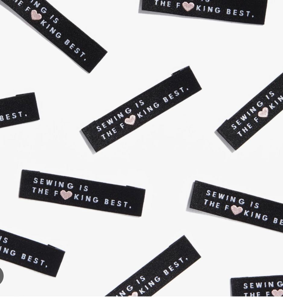 Sewing Is The F**King Best | Kylie And The Machine Woven Labels