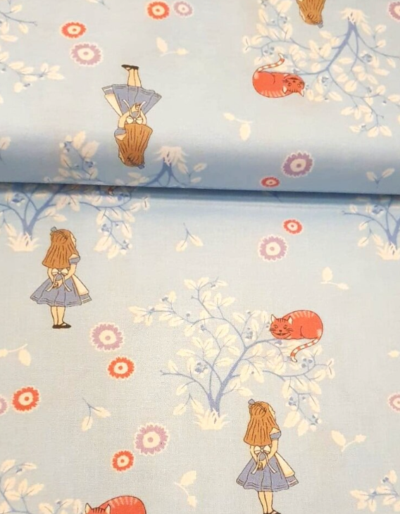 Alice In Wonderland Chesire Cat Cotton
