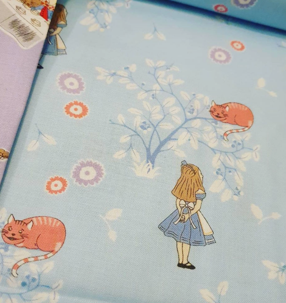 Alice In Wonderland Chesire Cat Cotton